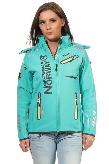 Geographical Norway Softshelljacke Damen Softshell Windbreaker Regen Outdoo günstig online kaufen