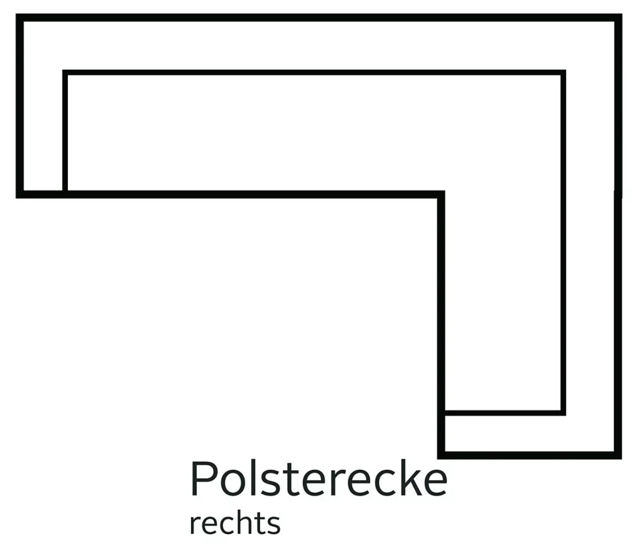 sit&more Ecksofa "Benson L-Form", wahlweise mit Bettfunktion günstig online kaufen