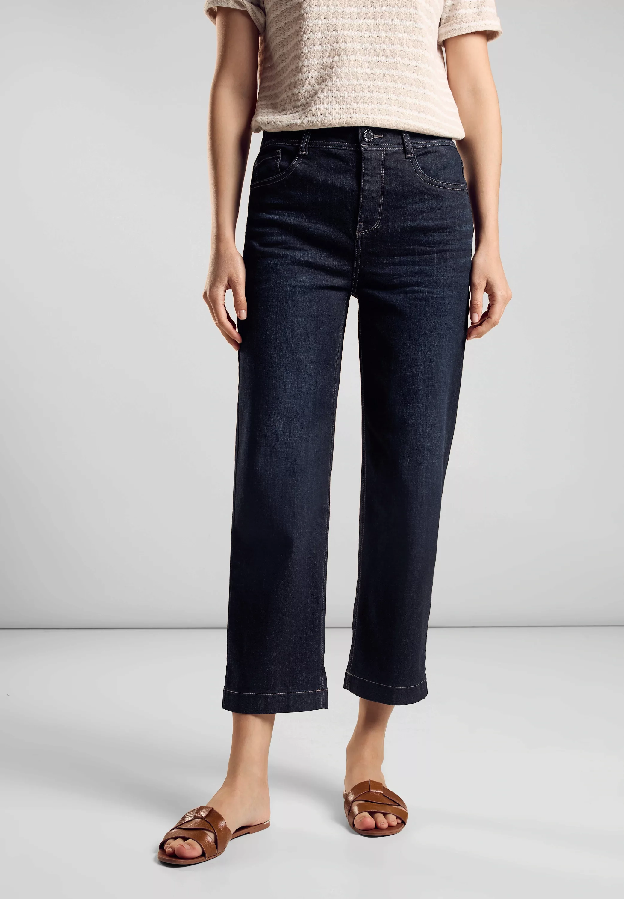 STREET ONE Comfort-fit-Jeans High Waist günstig online kaufen