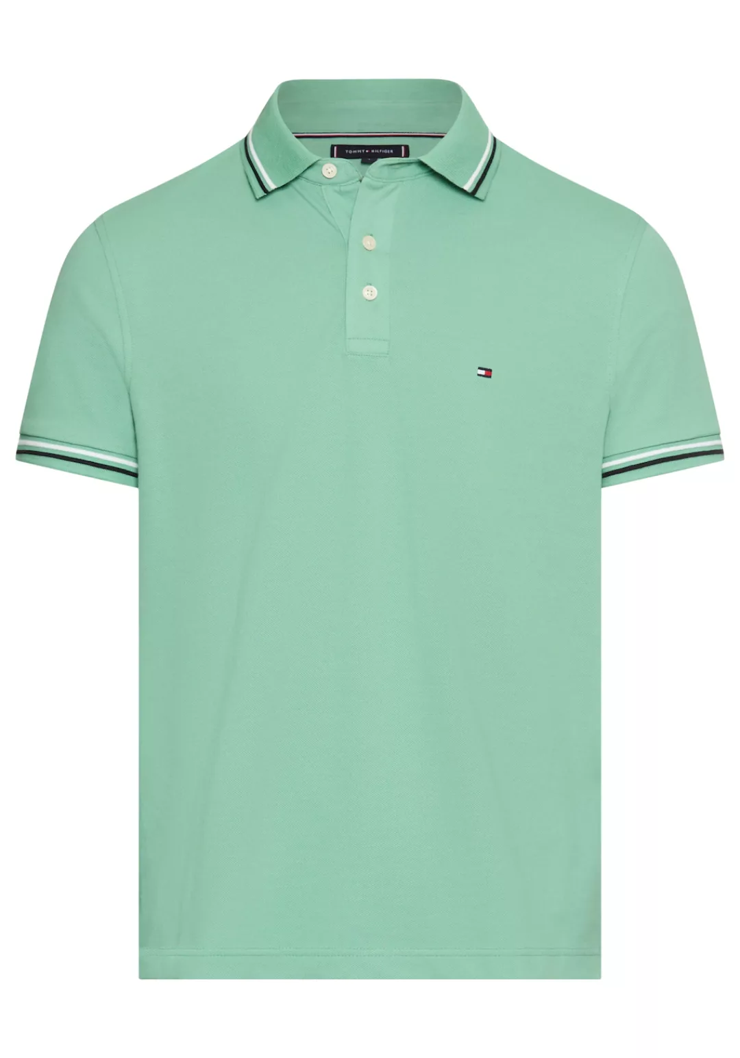 Tommy Hilfiger Poloshirt "TOMMY TIPPED SLIM POLO" günstig online kaufen