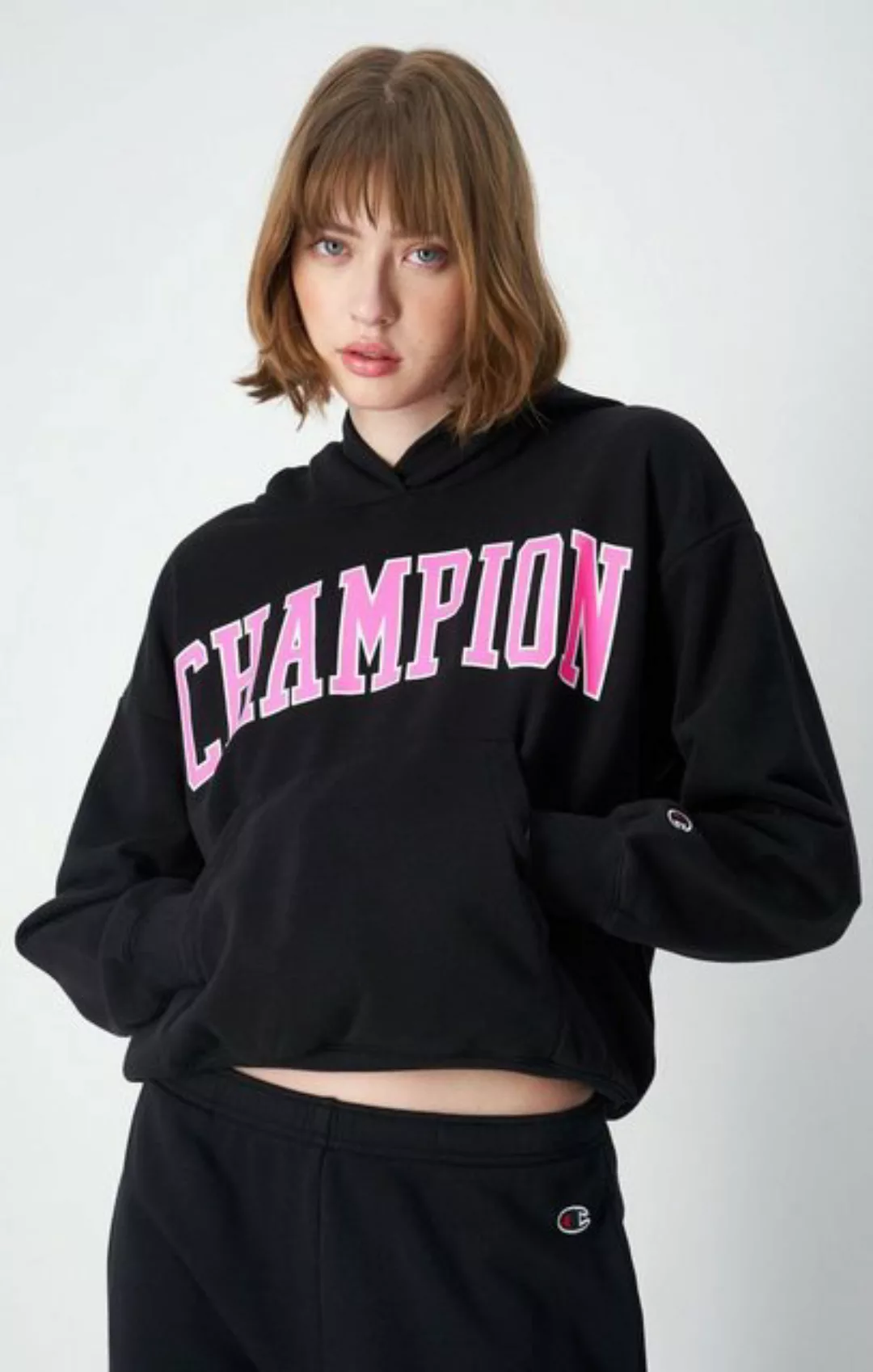 Champion Hoodie Champion Hoodie Reg Sweatshirt Schwarz L günstig online kaufen