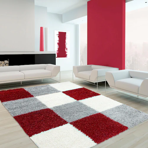 Ayyildiz Teppiche Hochflor-Teppich »Life Shaggy 1501«, rechteckig, 30 mm Hö günstig online kaufen