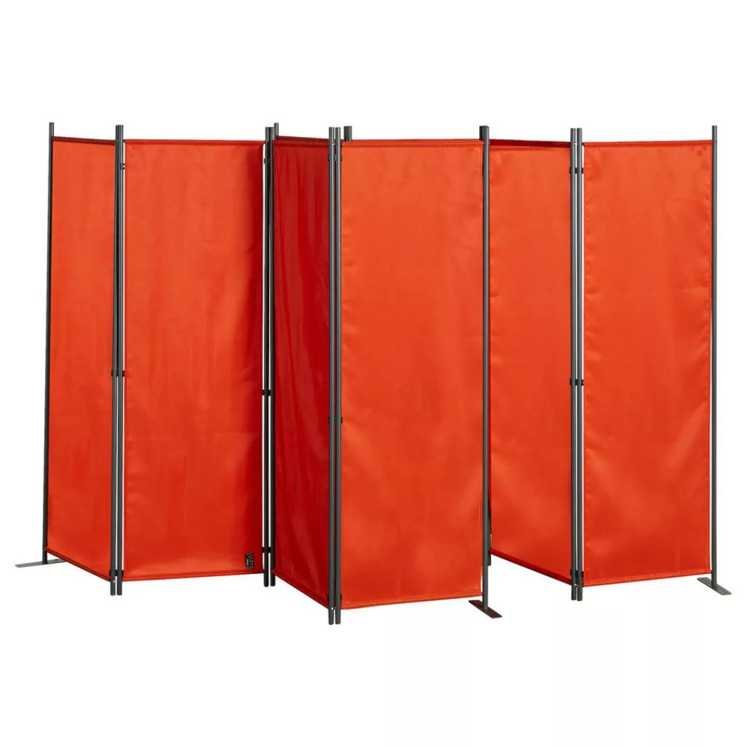 Grasekamp Paravent 4-teilig 2er Set terra Polyester B/H: ca. 225x170 cm günstig online kaufen