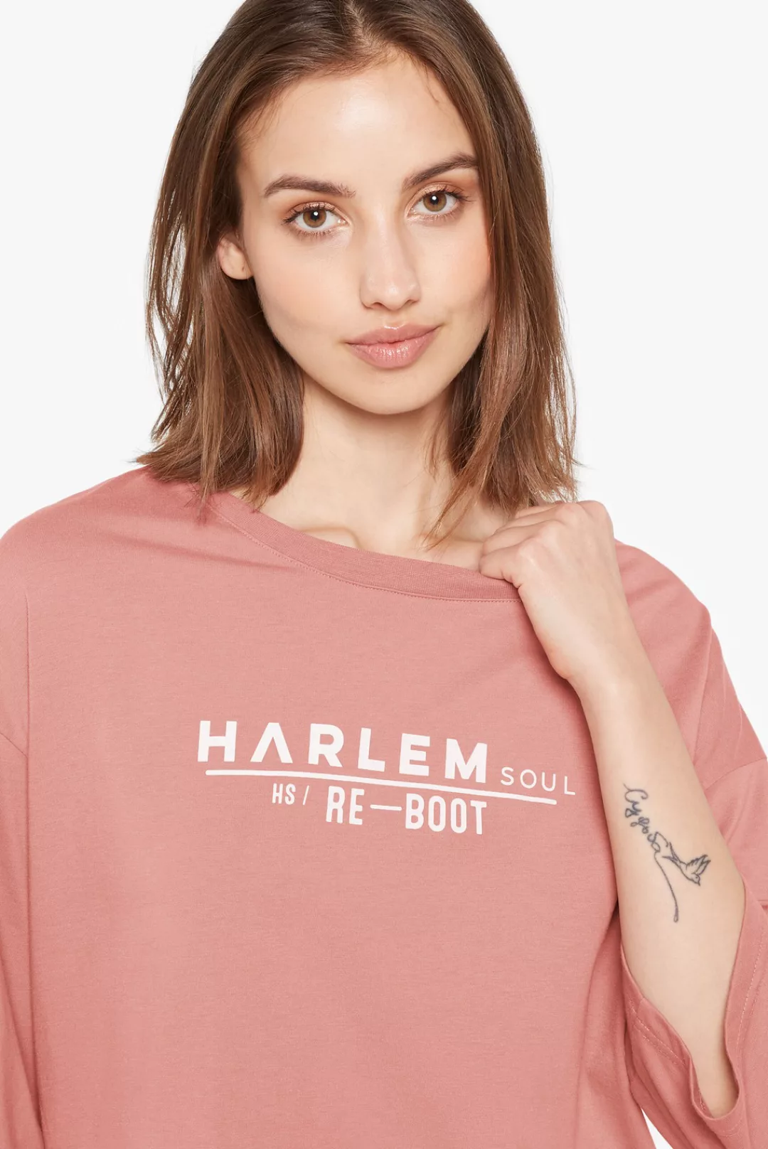 Harlem Soul 3/4-Arm-Shirt, mit Print günstig online kaufen