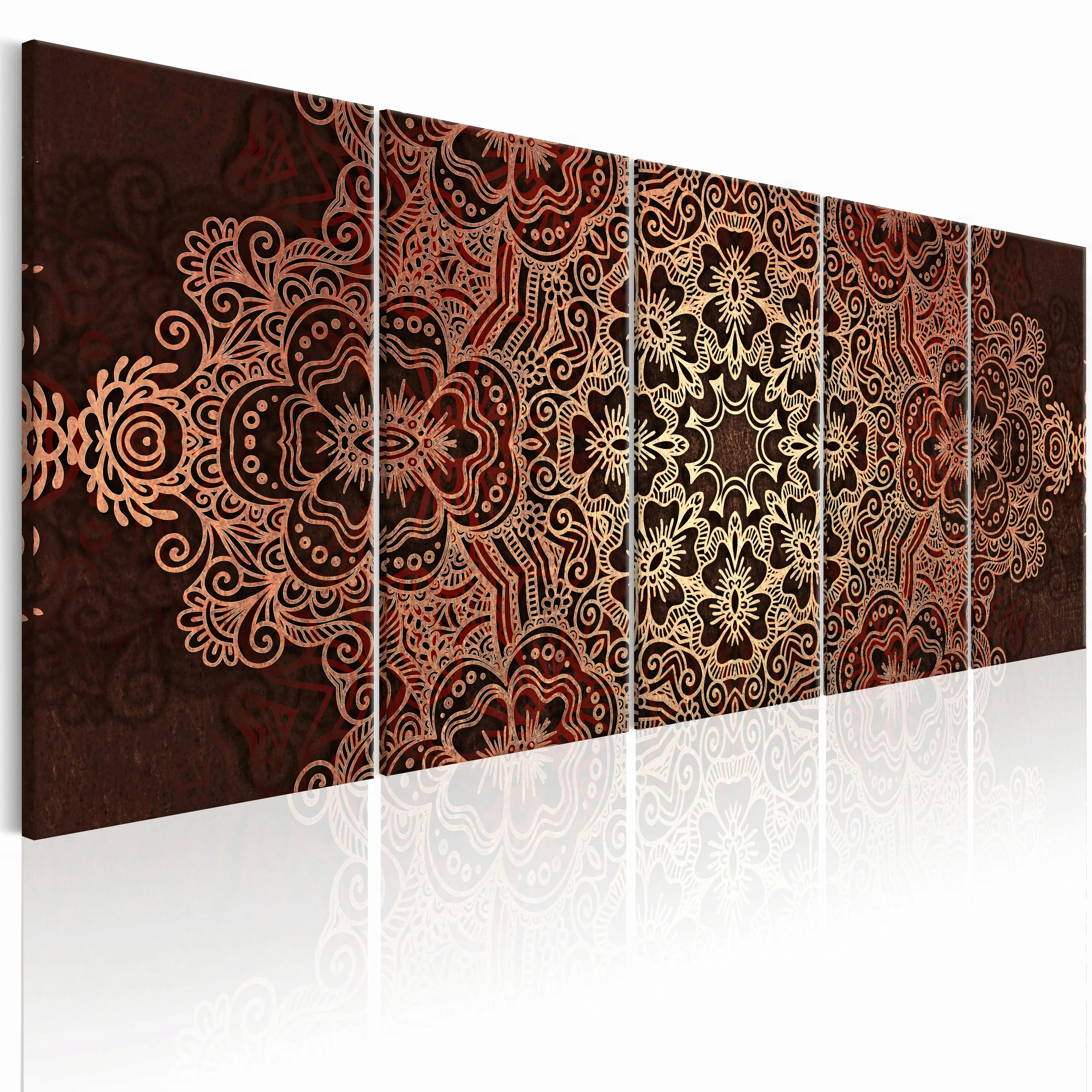 Wandbild - Mandala: Flower Bouquet günstig online kaufen