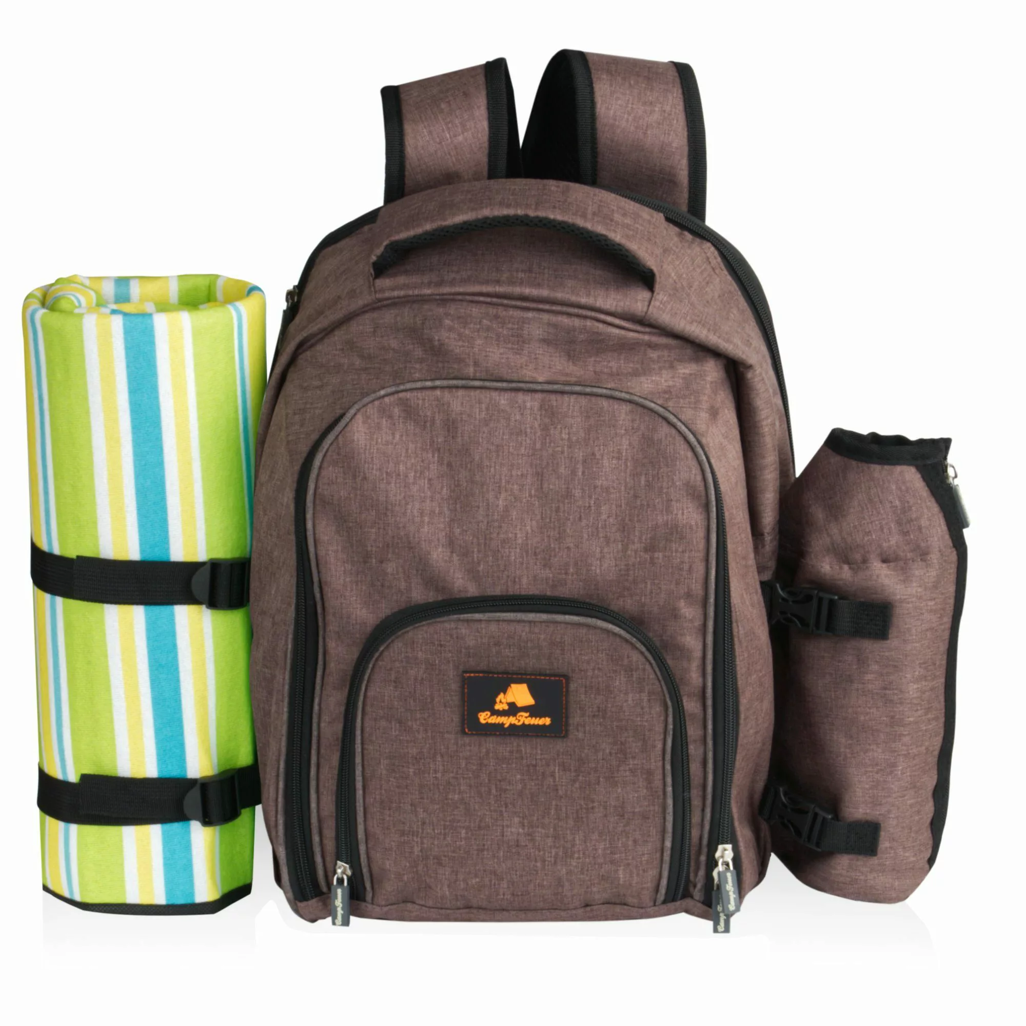 CampFeuer Picknickrucksack Freizeitrucksack 32-teilig, Picknickset für günstig online kaufen