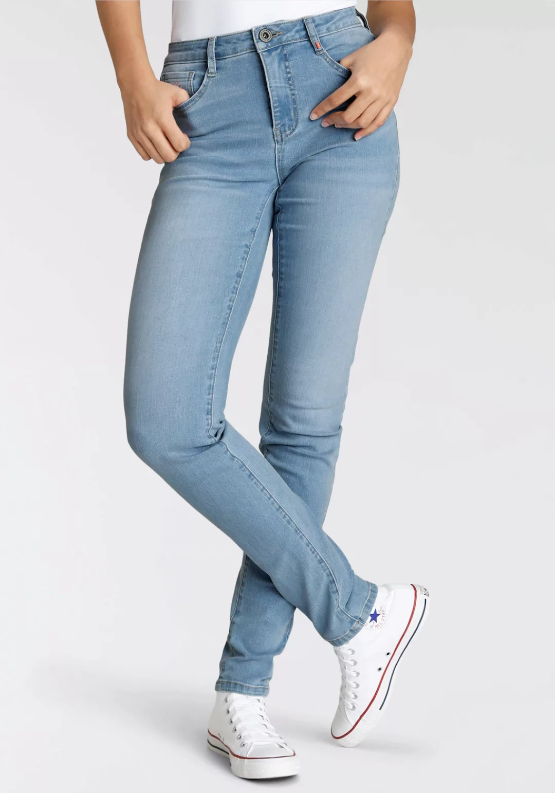 Alife & Kickin High-waist-Jeans Slim-Fit NolaAK NEUE KOLLEKTION günstig online kaufen