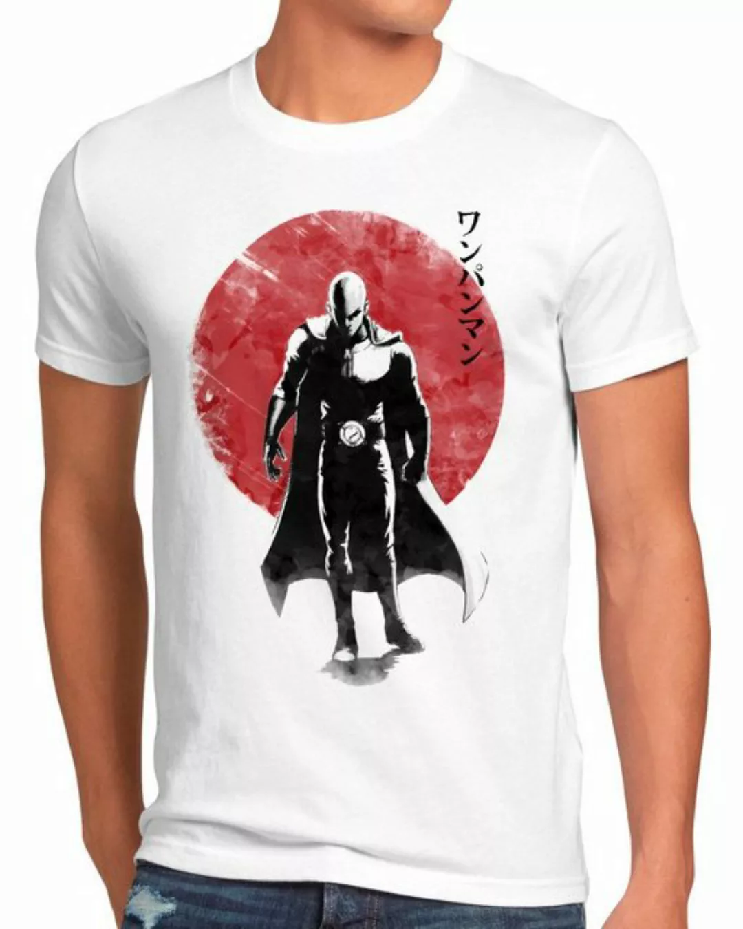 style3 T-Shirt Sunset Hero one punch man saitama manga anime günstig online kaufen