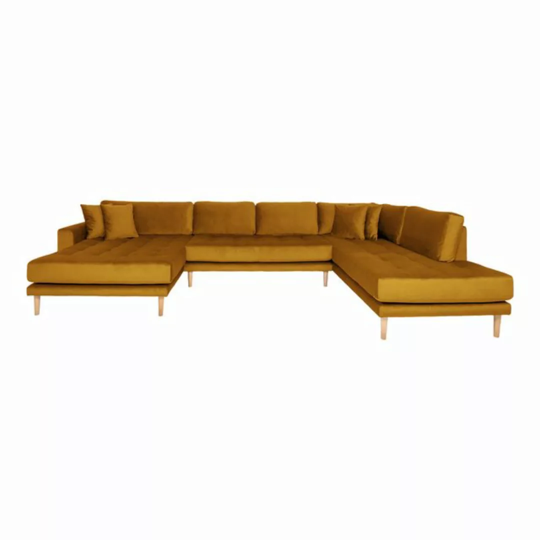 ebuy24 Sofa Lido Sofa, U-sofa rechts gewendet mit 4 Kissen Ve günstig online kaufen