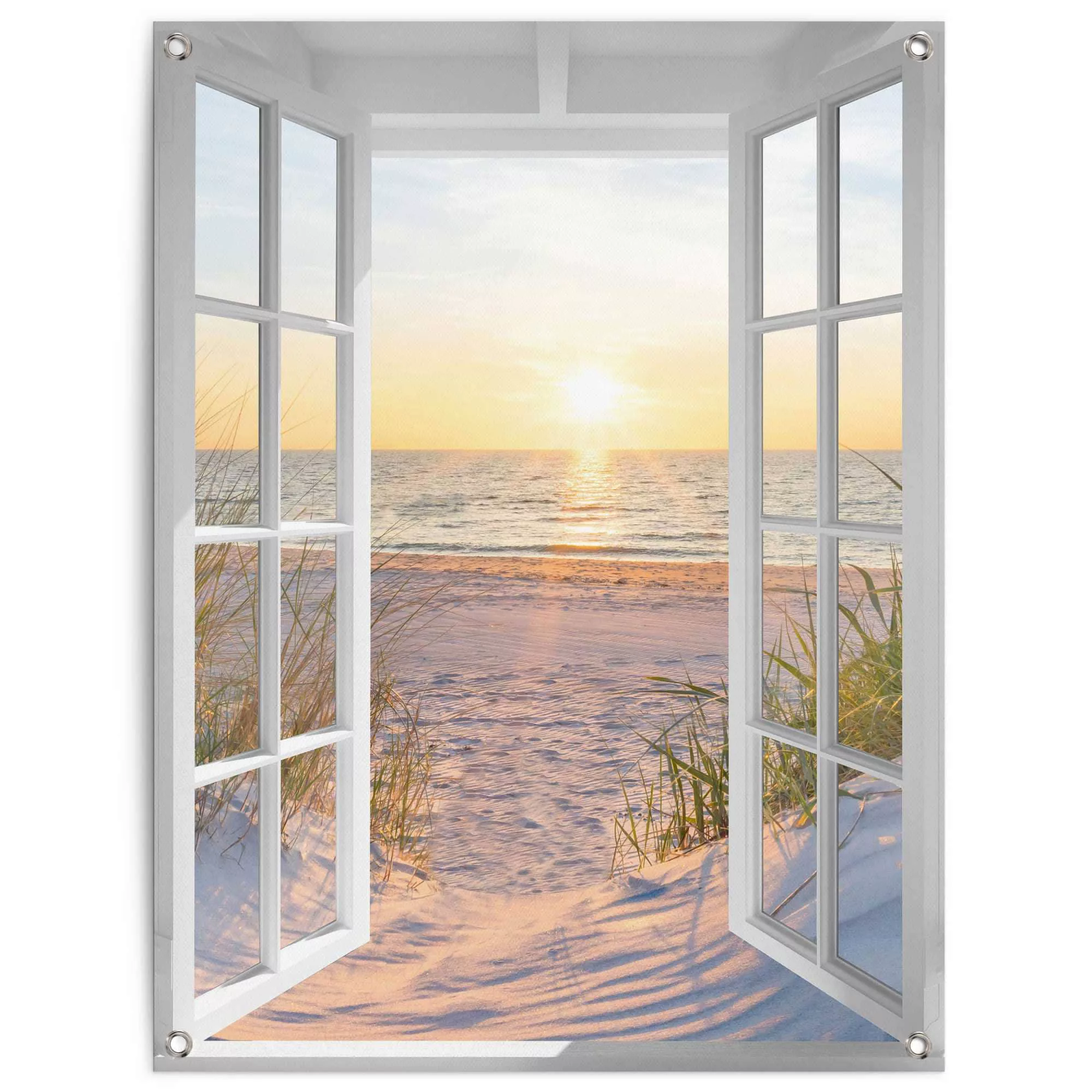 Reinders! Poster »Sonnenuntergang durch das Fenster« günstig online kaufen
