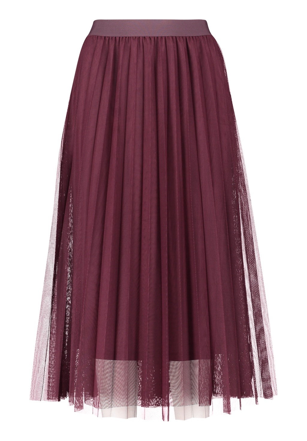 Betty&Co Midirock "Betty & Co Damen Midirock mit Plissee", Plissee günstig online kaufen