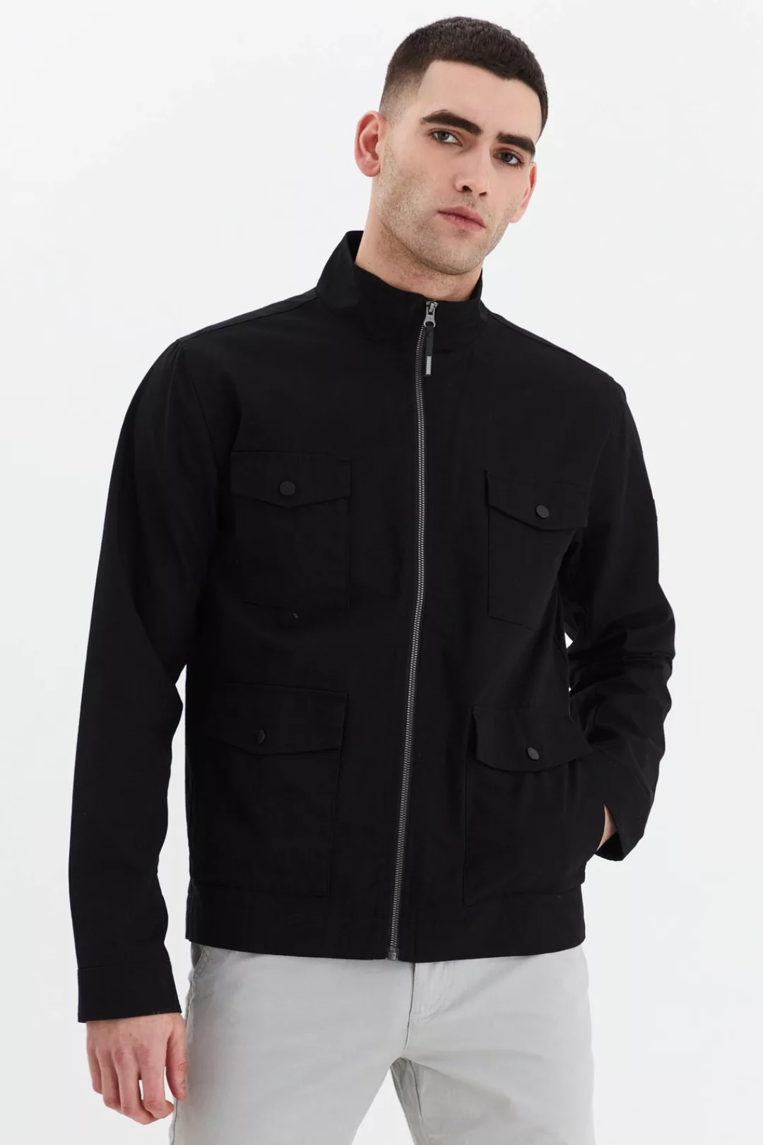 !Solid Kurzjacke SDMingus Jacke mit Stehkragen günstig online kaufen