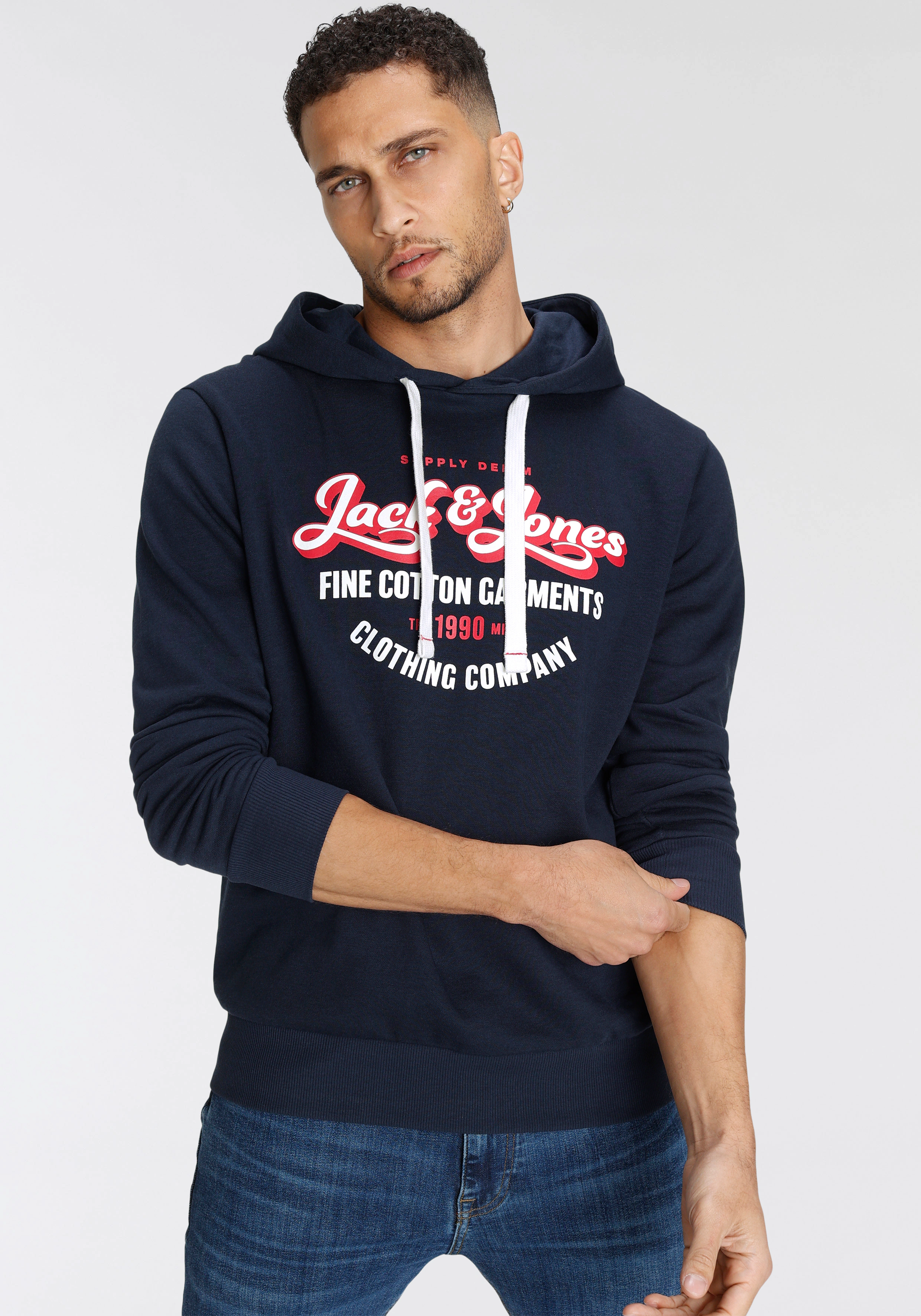 Jack & Jones Kapuzensweatshirt JJ JJANDY SWEAT HOOD günstig online kaufen