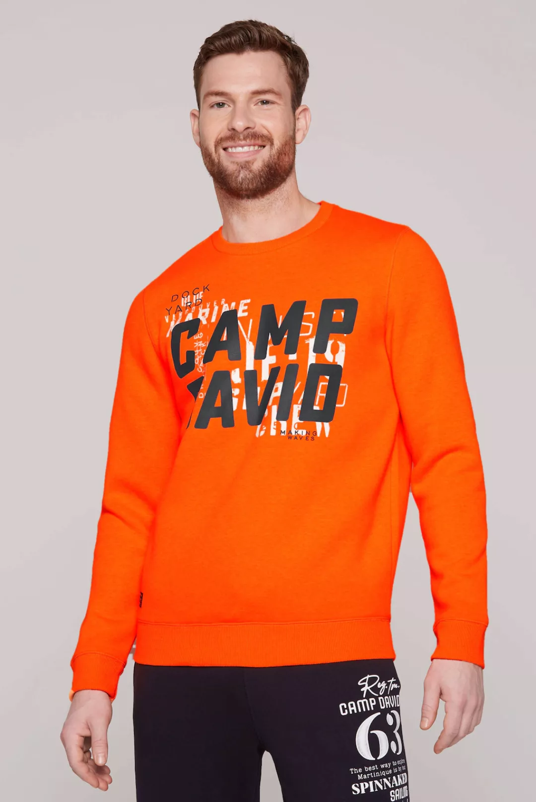 CAMP DAVID Sweater, mit weicher Innenseite günstig online kaufen