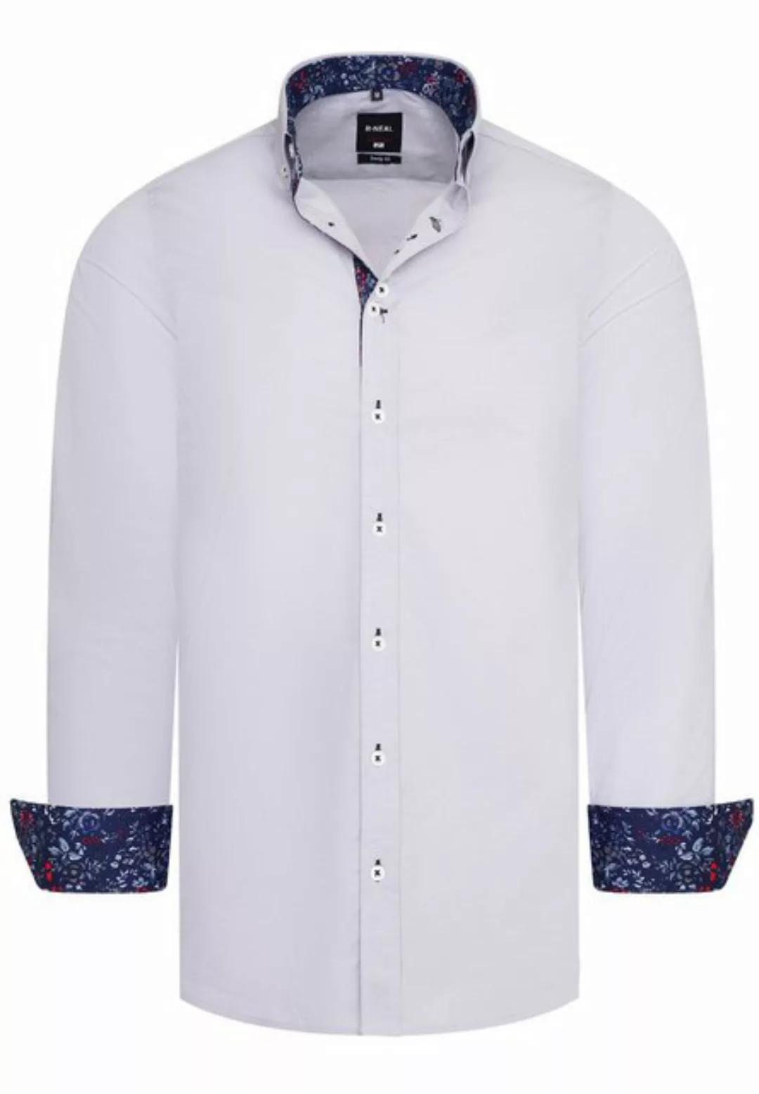 R-NEAL Businesshemd Businesshemd Cotton-Stretch Herren Hemd Taillierter Sch günstig online kaufen