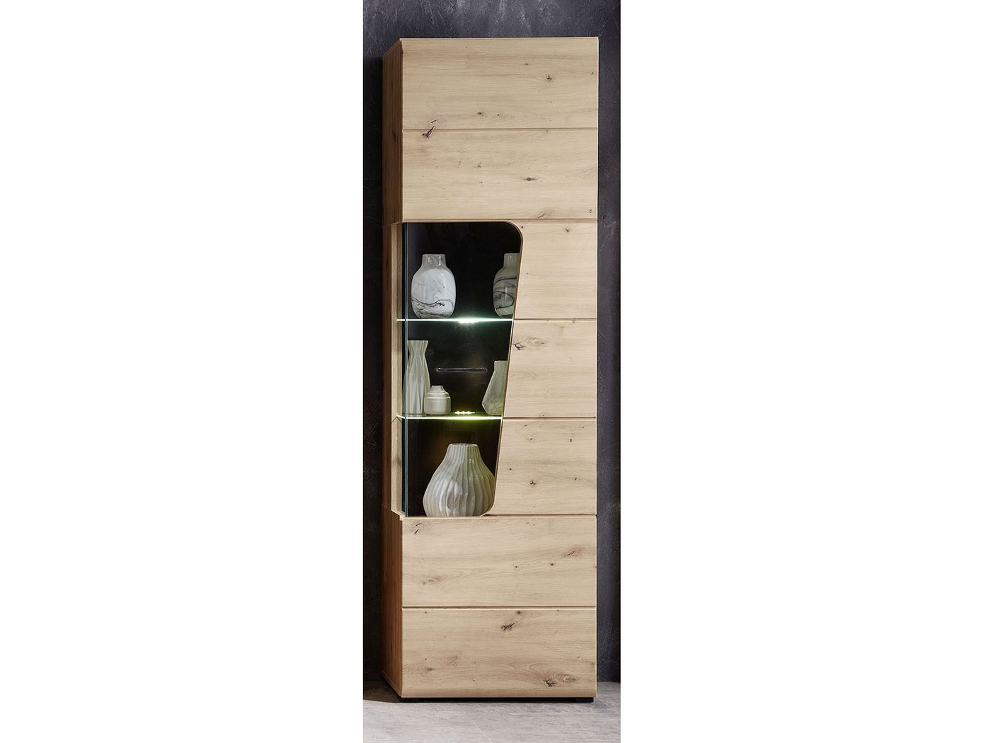 Innostyle Vitrine 62 x 205 x 37 cm (B/H/T) günstig online kaufen