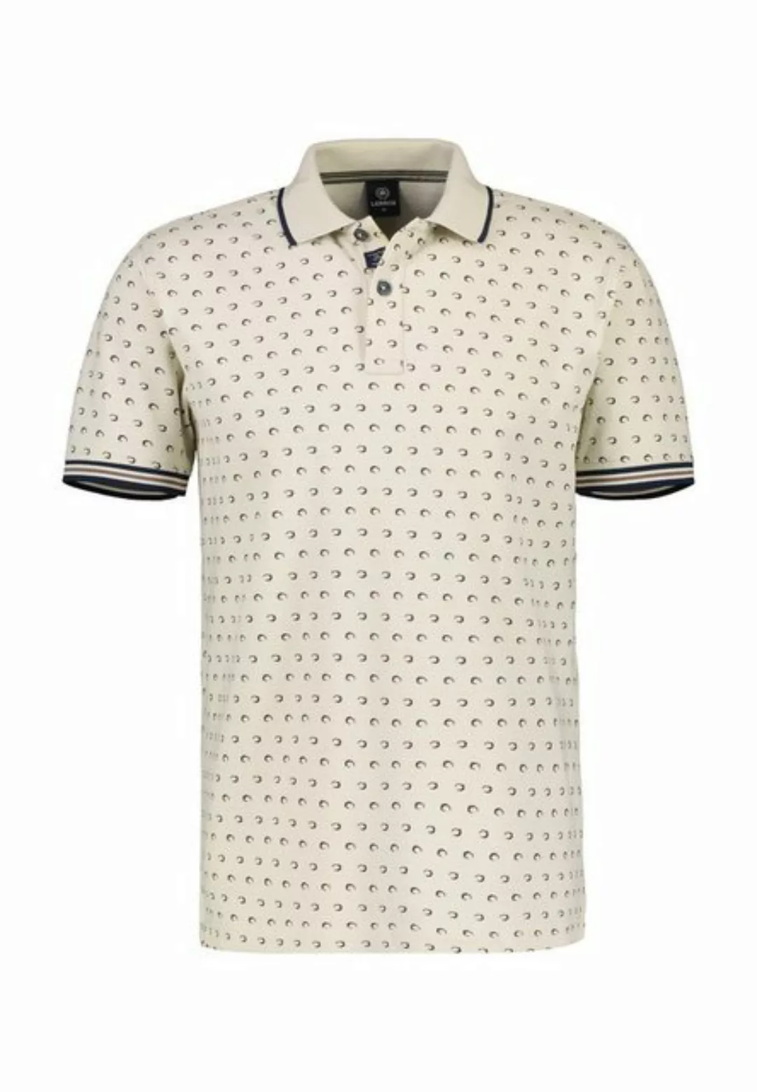 LERROS Poloshirt LERROS Poloshirt, Piqué mit AOP günstig online kaufen