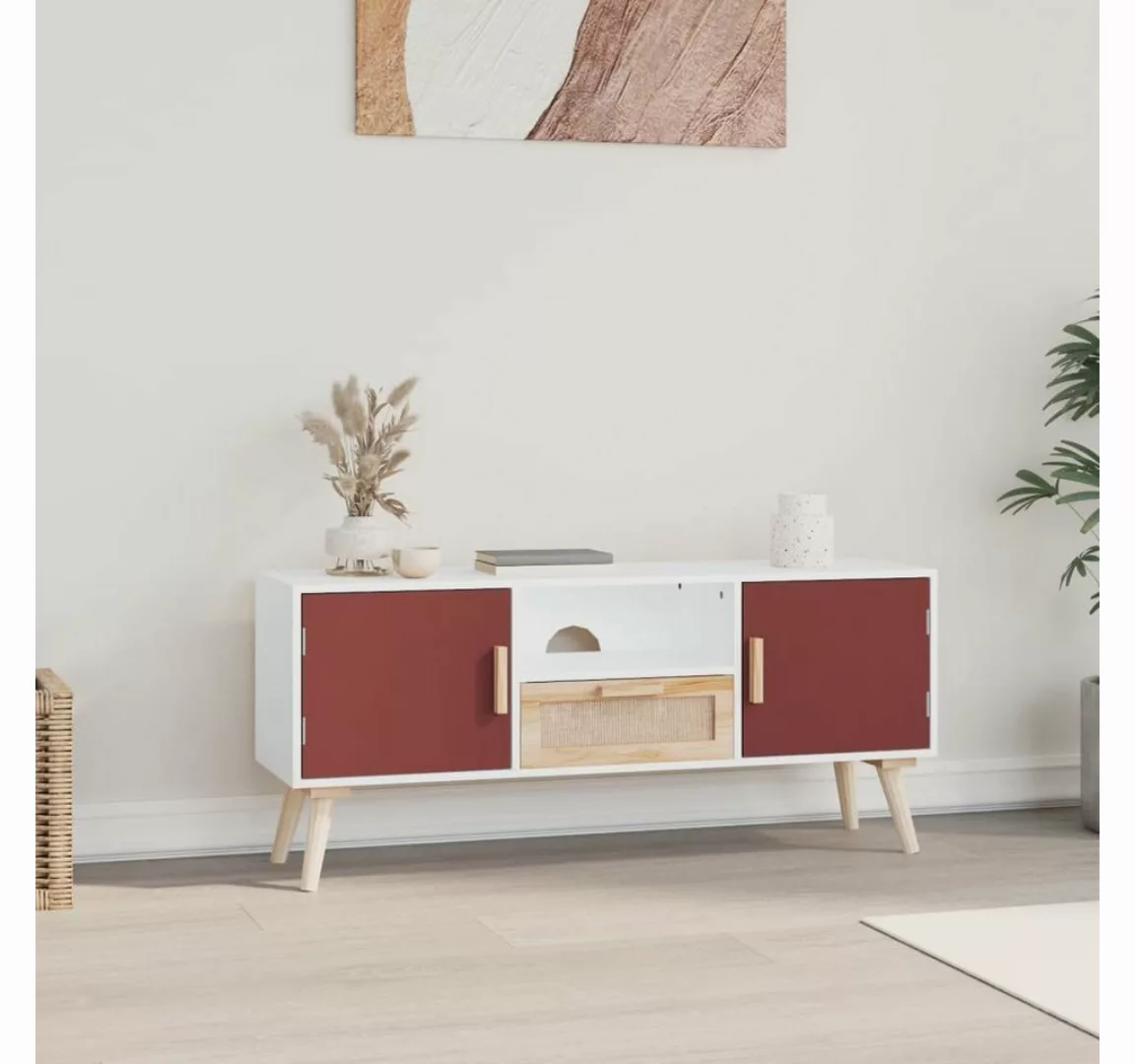 furnicato TV-Schrank mit Türen 105x30x45 cm Holzwerkstoff günstig online kaufen