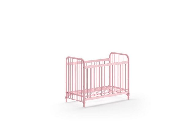 58 aufm Kessel Bettgestell Babybett Kay 131x71x102 Metallbett Gitterbett Me günstig online kaufen