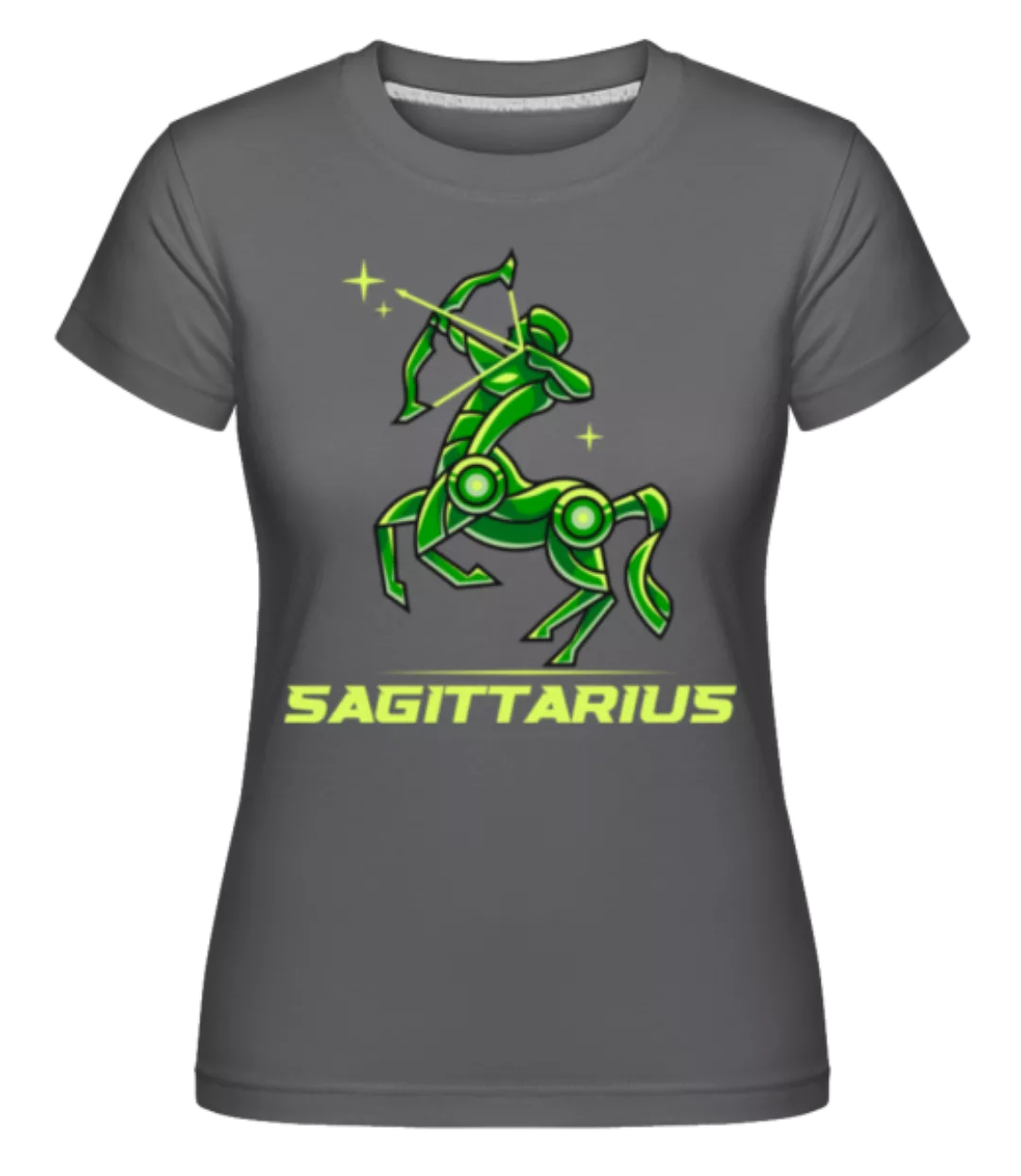 Mecha Robotic Zodiac Sign Sagittarius · Shirtinator Frauen T-Shirt günstig online kaufen