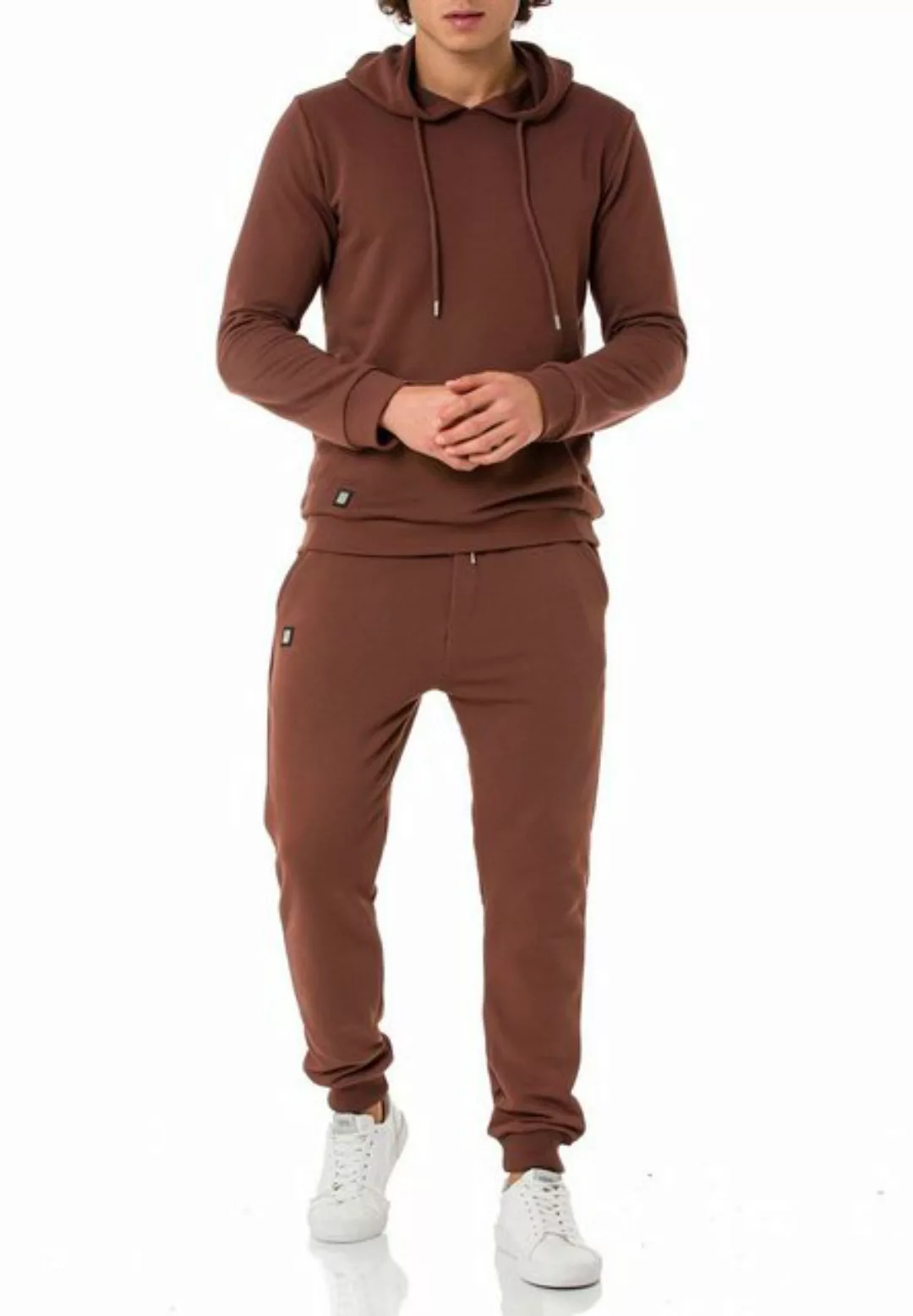 RedBridge Kapuzensweatshirt Red Bridge Herren Jogginganzug Set Hoodie Hose günstig online kaufen