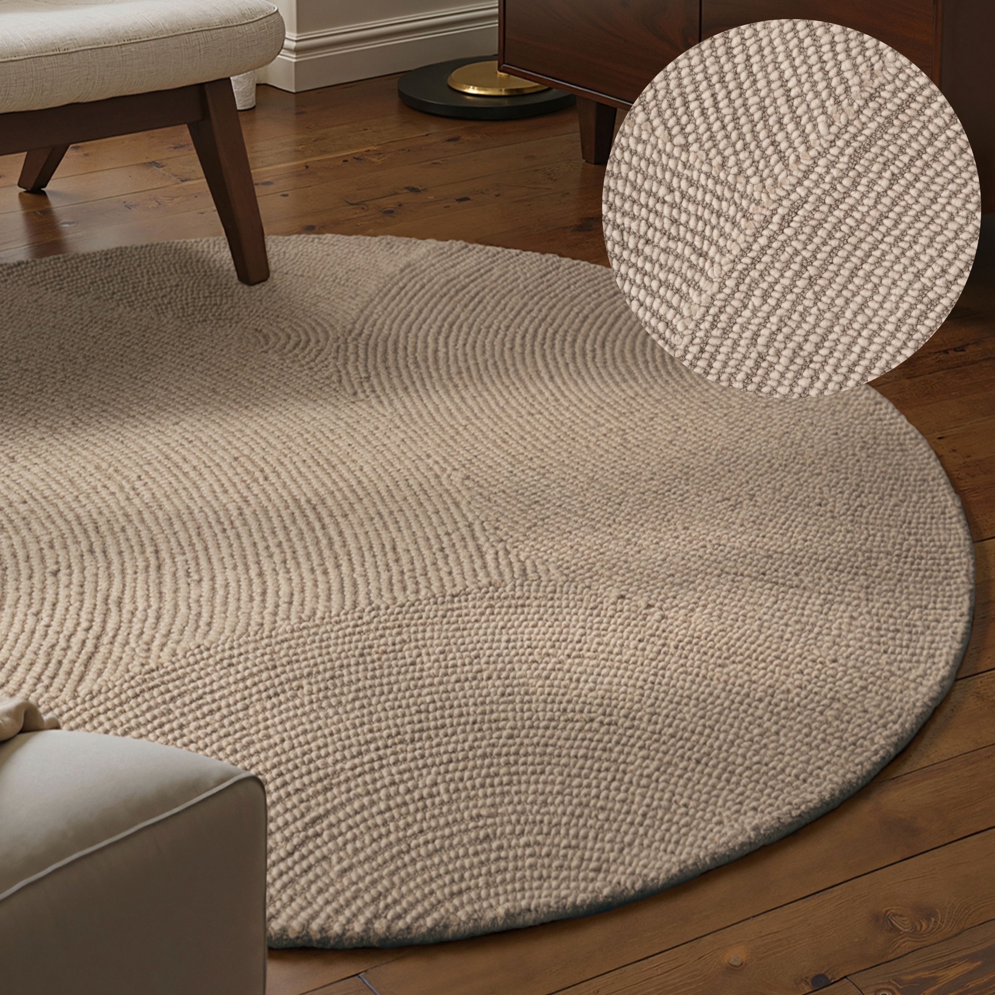 HANSE Home Wollteppich »Eleni«, rechteckig, 18 mm Höhe, Handgetuftet, Wolle günstig online kaufen