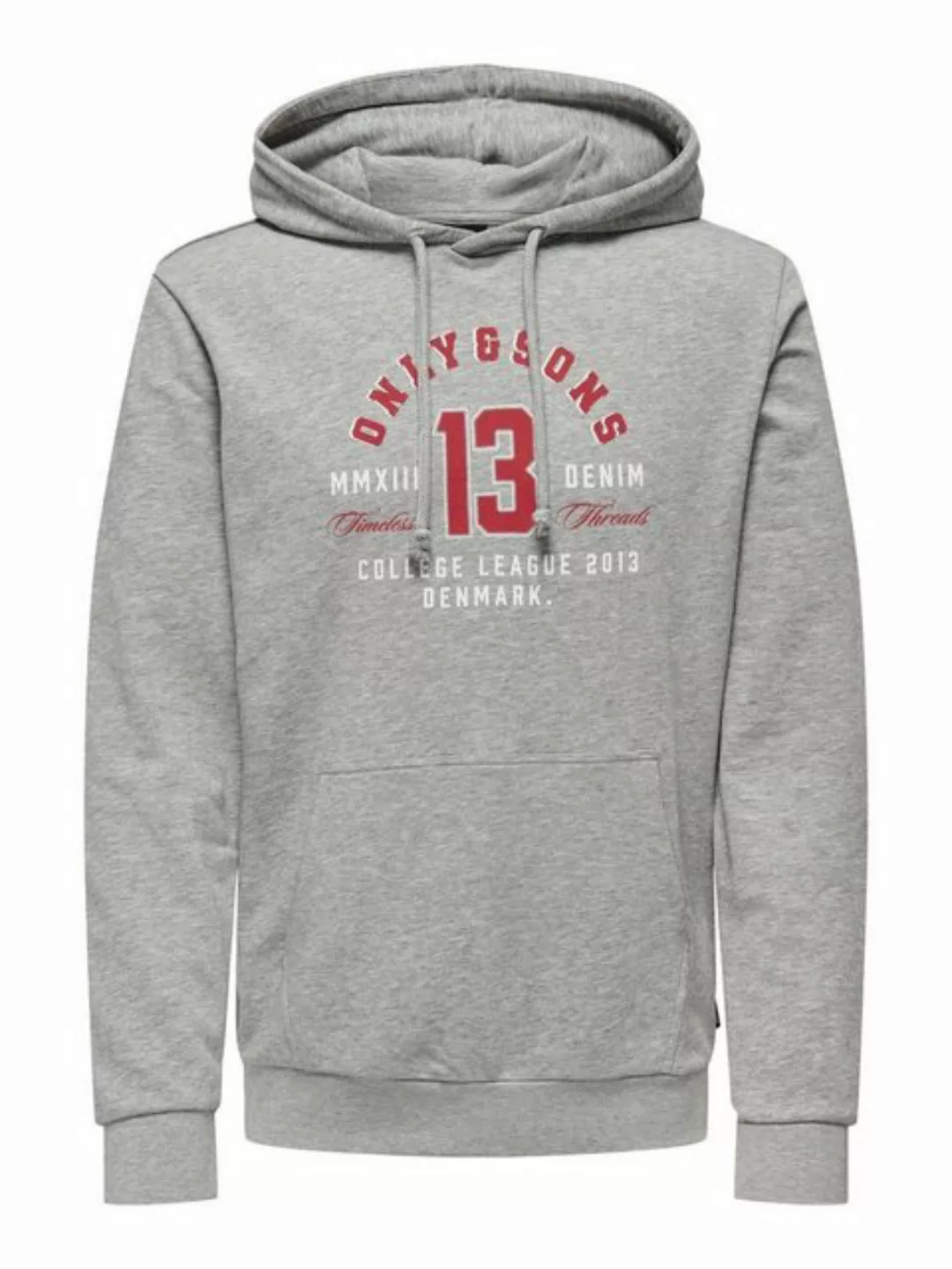 ONLY & SONS Kapuzensweatshirt ONSLENNY REG VINTAGE PRINT HOOD SWEAT günstig online kaufen