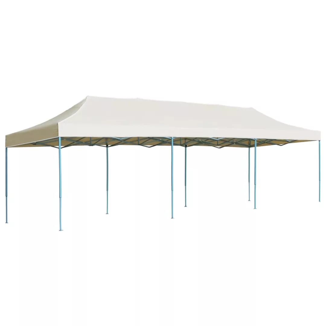 Faltzelt Pop-up Partyzelt 3 X 9 M Creme günstig online kaufen