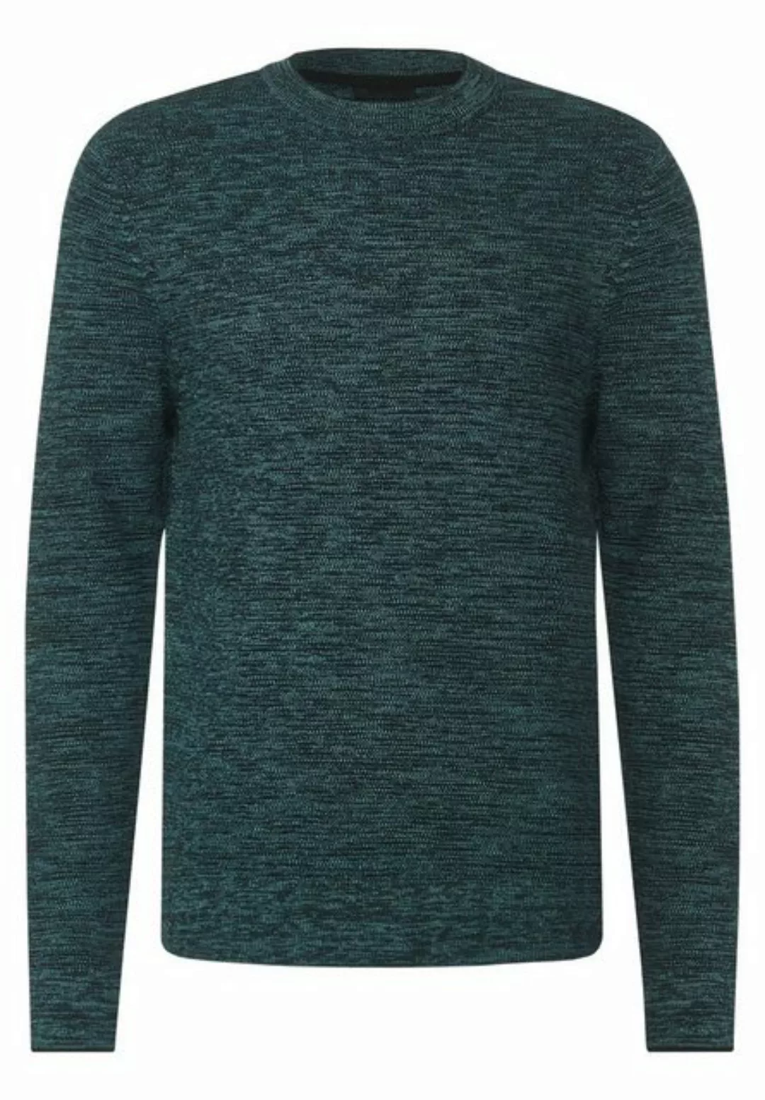 STREET ONE MEN Longpullover aus reiner Baumwolle günstig online kaufen