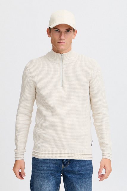 Casual Friday Troyer CFKARL halfzip structured knit schicker Troyer Pullove günstig online kaufen