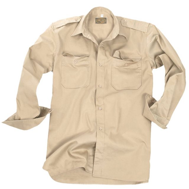 Mil-Tec Outdoorhemd US Diensthemd Langarm günstig online kaufen