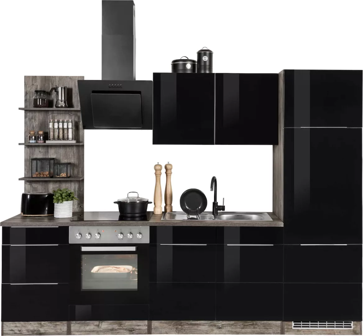 Kochstation Küchenzeile "KS-Brindisi", ohne Geräte, Breite 270 cm günstig online kaufen