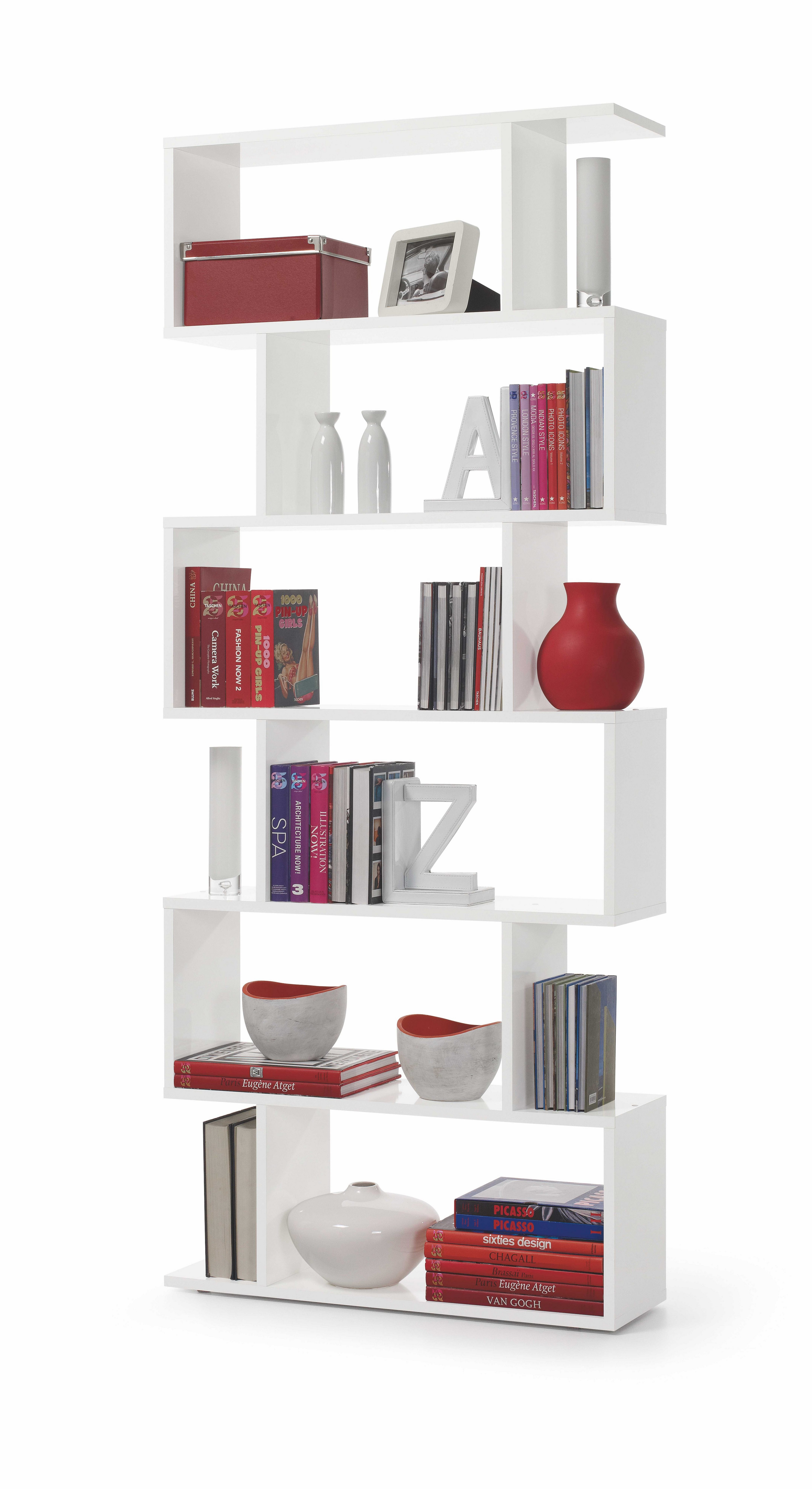 habeig Raumteilerregal Stufenregal Bücherregal Hochregal Raumteiler günstig online kaufen