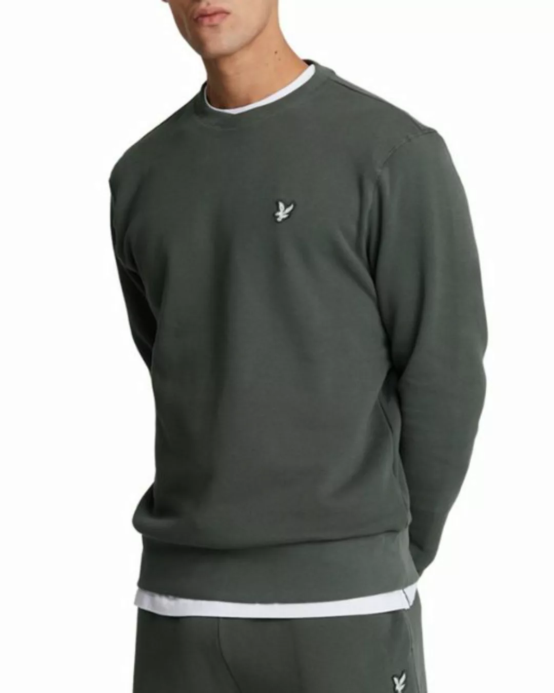 Lyle & Scott Sweatshirt Ohne Kapuze Aus Baumwolle günstig online kaufen