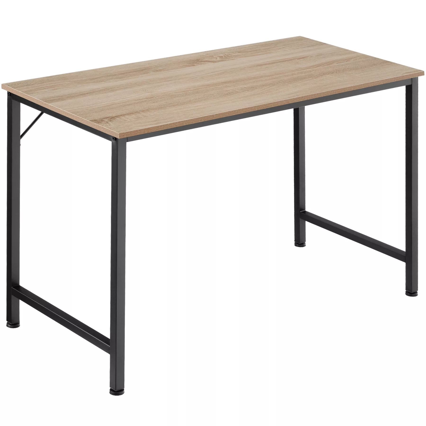 Schreibtisch Jenkins - Industrial Holz hell, Eiche Sonoma, 120 cm günstig online kaufen
