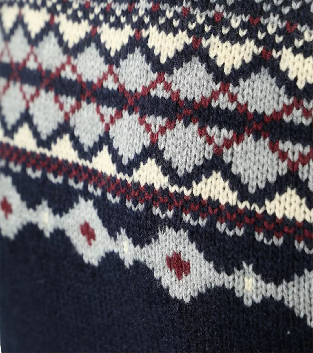 Superdry Rundhalspullover FAIRISLE KNIT CREW JUMPER günstig online kaufen