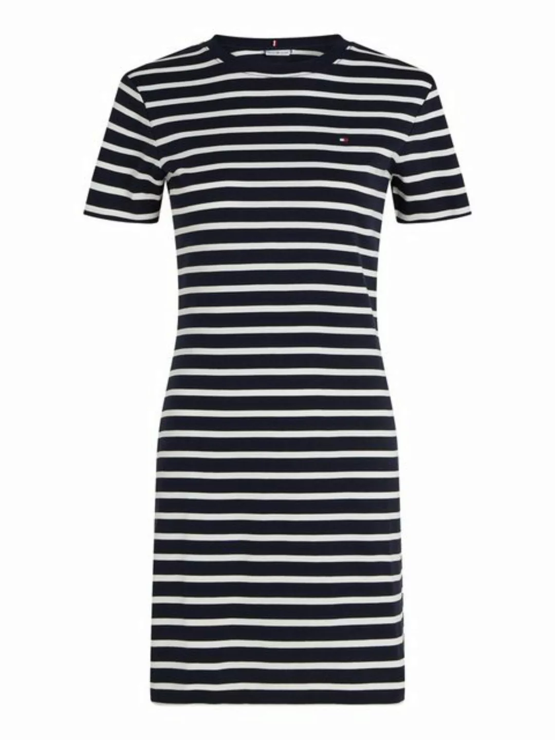 Tommy Hilfiger Shirtkleid NEW CODY STR SLIM KNEE DRS SS mit allover Streife günstig online kaufen