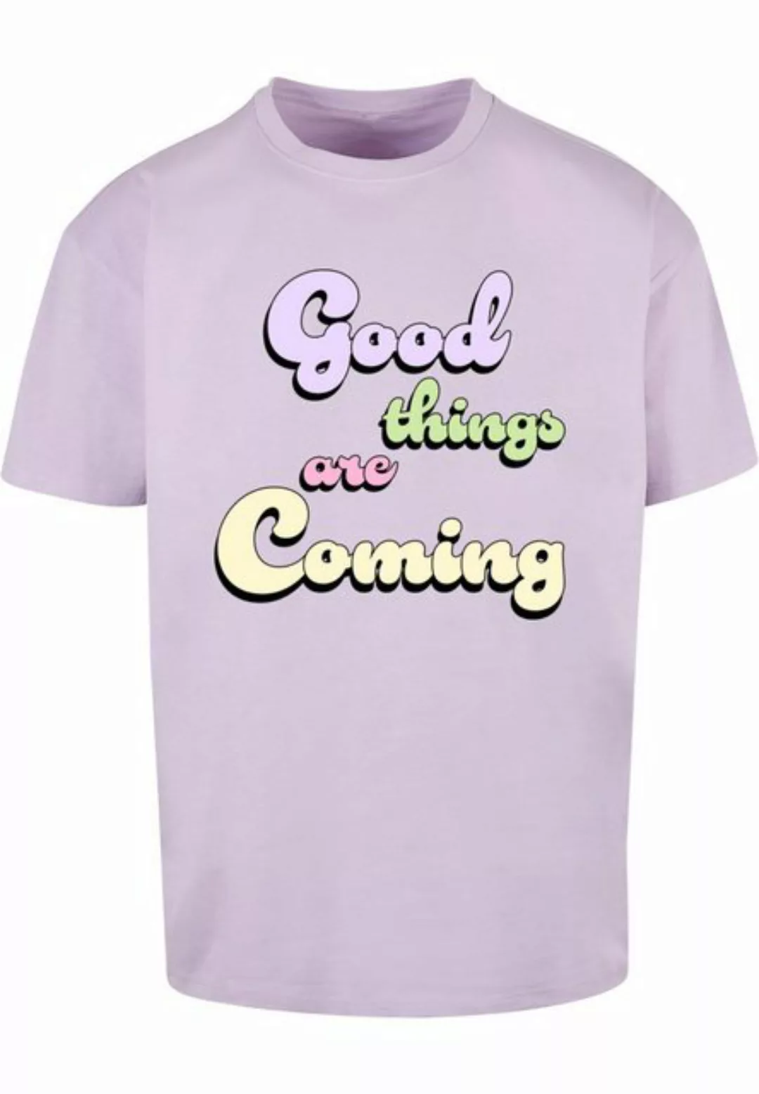 Merchcode T-Shirt Merchcode Herren Good Things Heavy Oversized Tee (1-tlg) günstig online kaufen