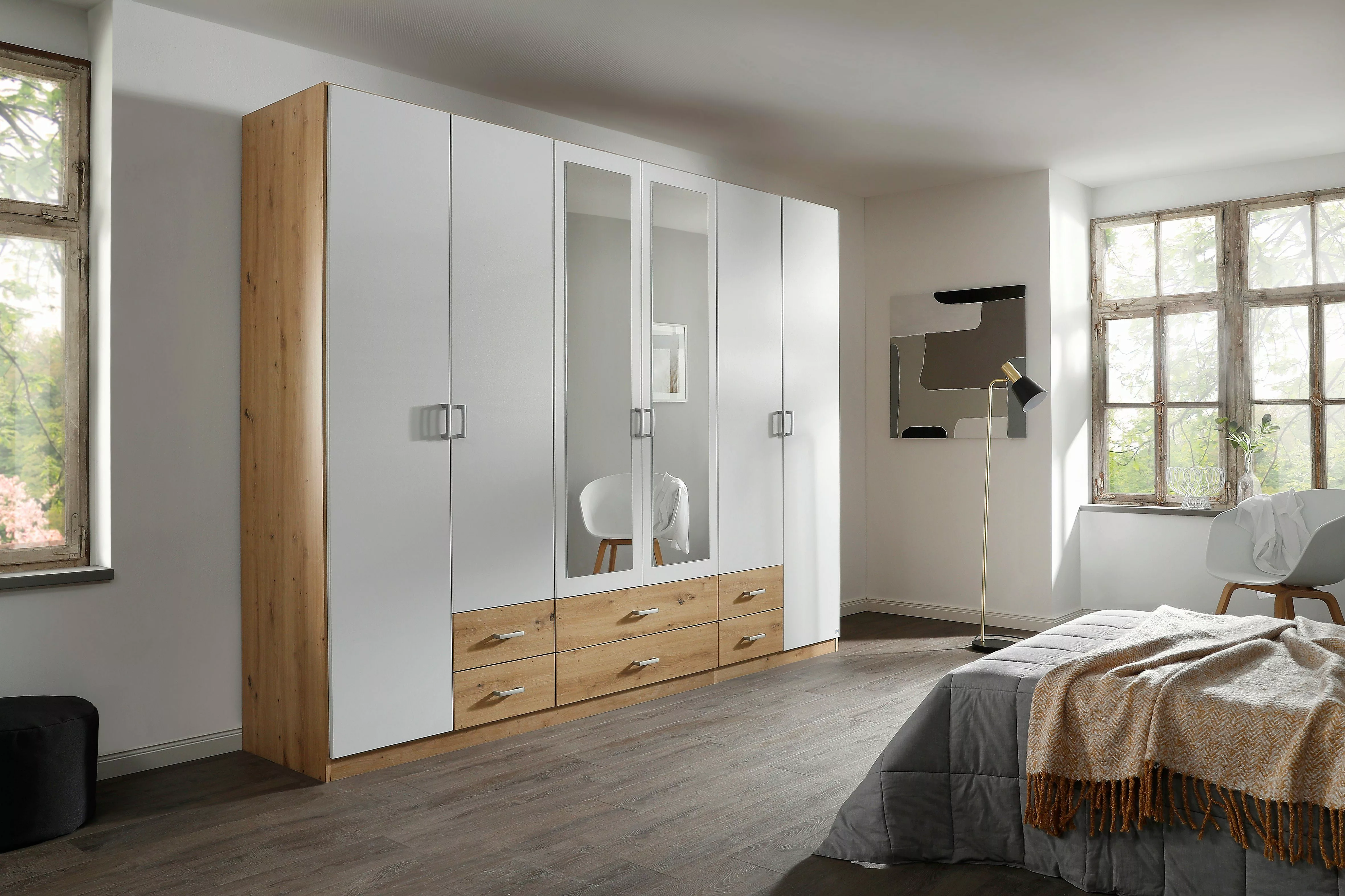 rauch Kleiderschrank "Schrank Garderobe Wäscheschrank GAMMA in 3 Breiten", günstig online kaufen