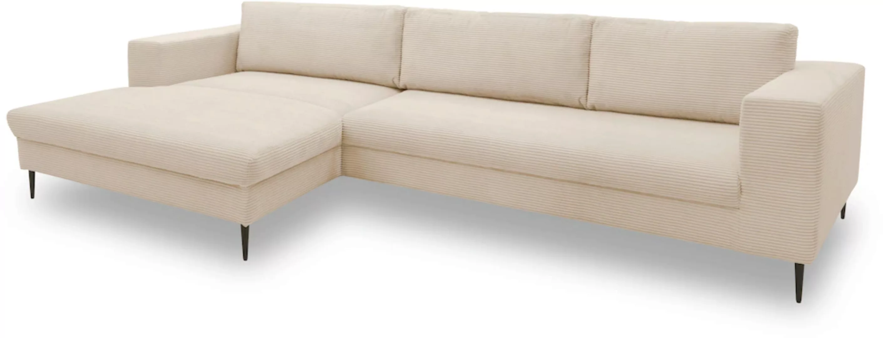 DOMO collection Ecksofa »Modica, zeitlos und elegant, L-Form«, moderne Opti günstig online kaufen