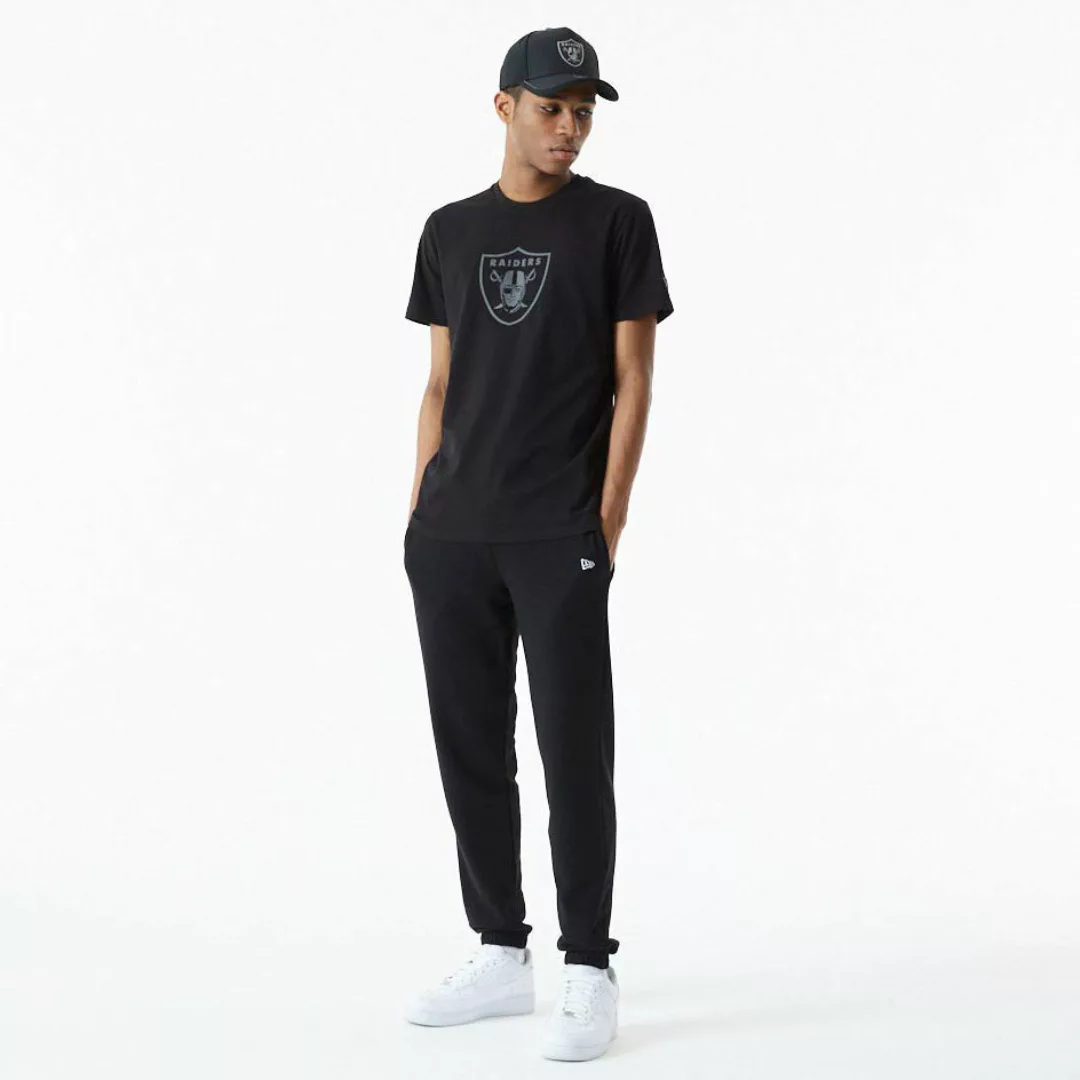 New Era Reflective Print Las Vegas Raiders Kurzärmeliges T-shirt S Black günstig online kaufen