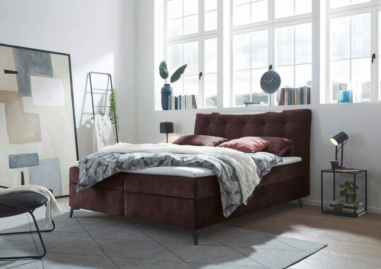 ED EXCITING DESIGN Boxbett "Melrose", inkl. Topper günstig online kaufen