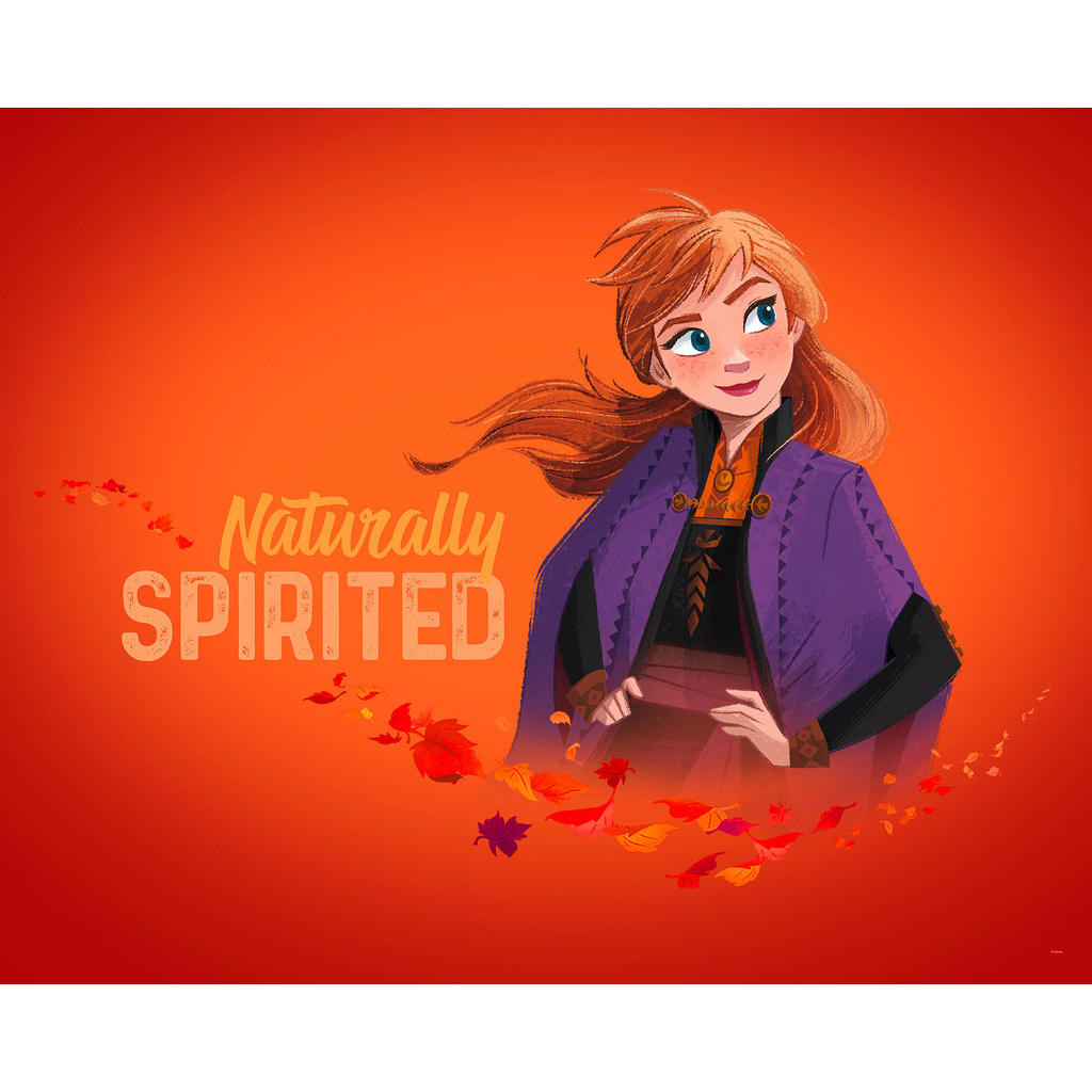 Komar Wandbild Frozen 2 Anna Autumn Spirit Disney B/L: ca. 50x40 cm günstig online kaufen