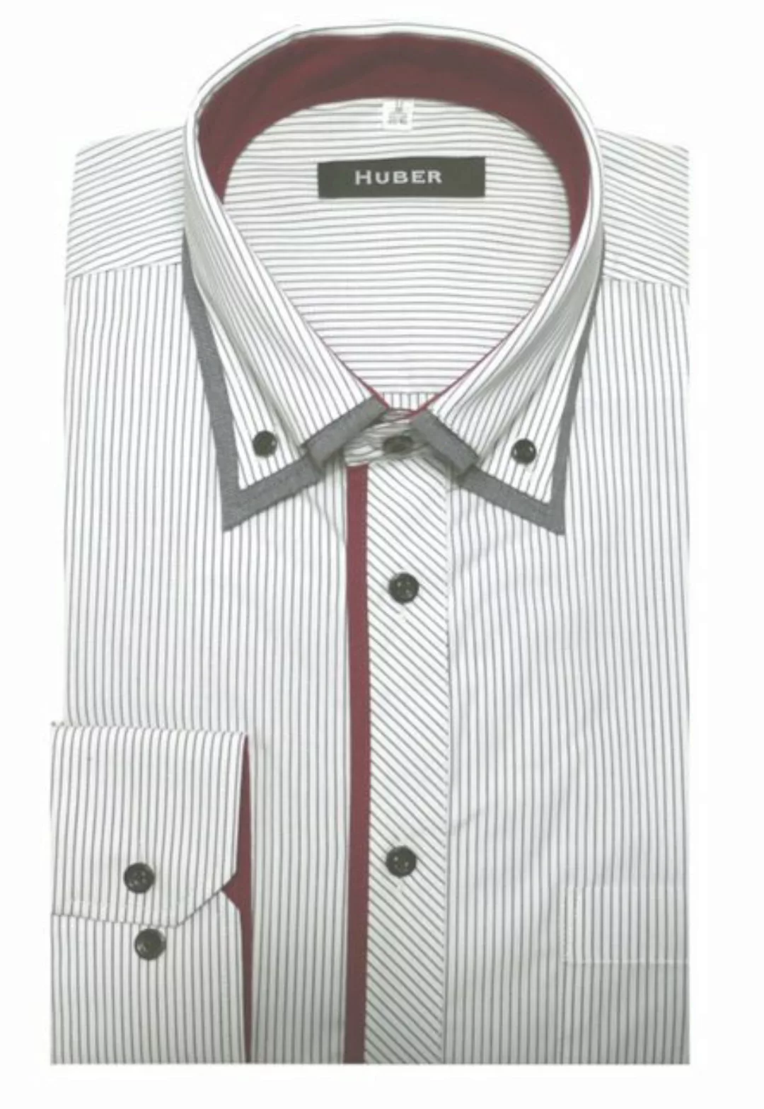 Huber Hemden Langarmhemd HU-0446 Button-Down, Doppelkragen, Regular Fit-ger günstig online kaufen