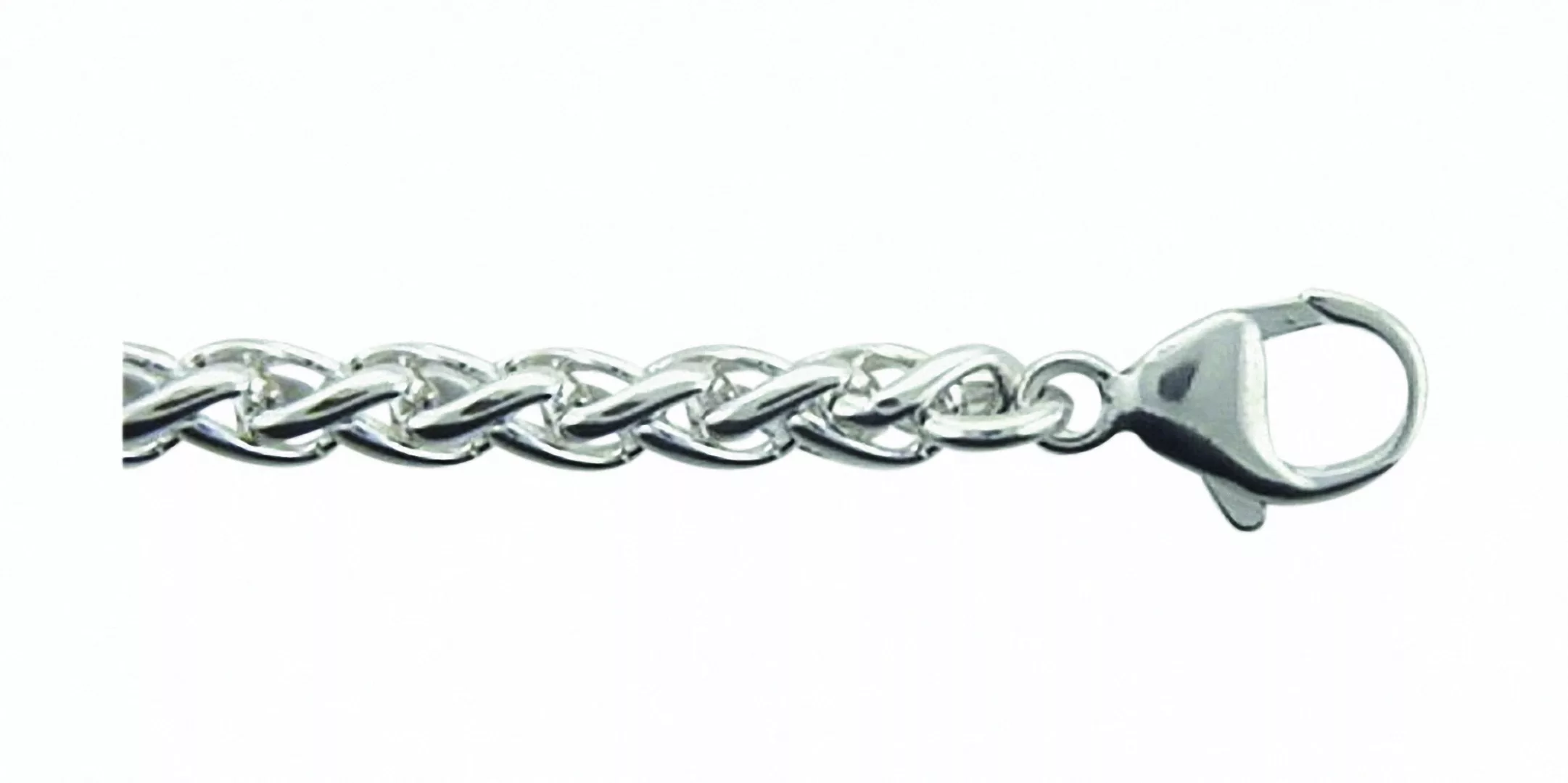 Adelia´s Silberarmband "925 Silber Zopf Armband 19 cm Ø 4,2 mm", Silberschm günstig online kaufen