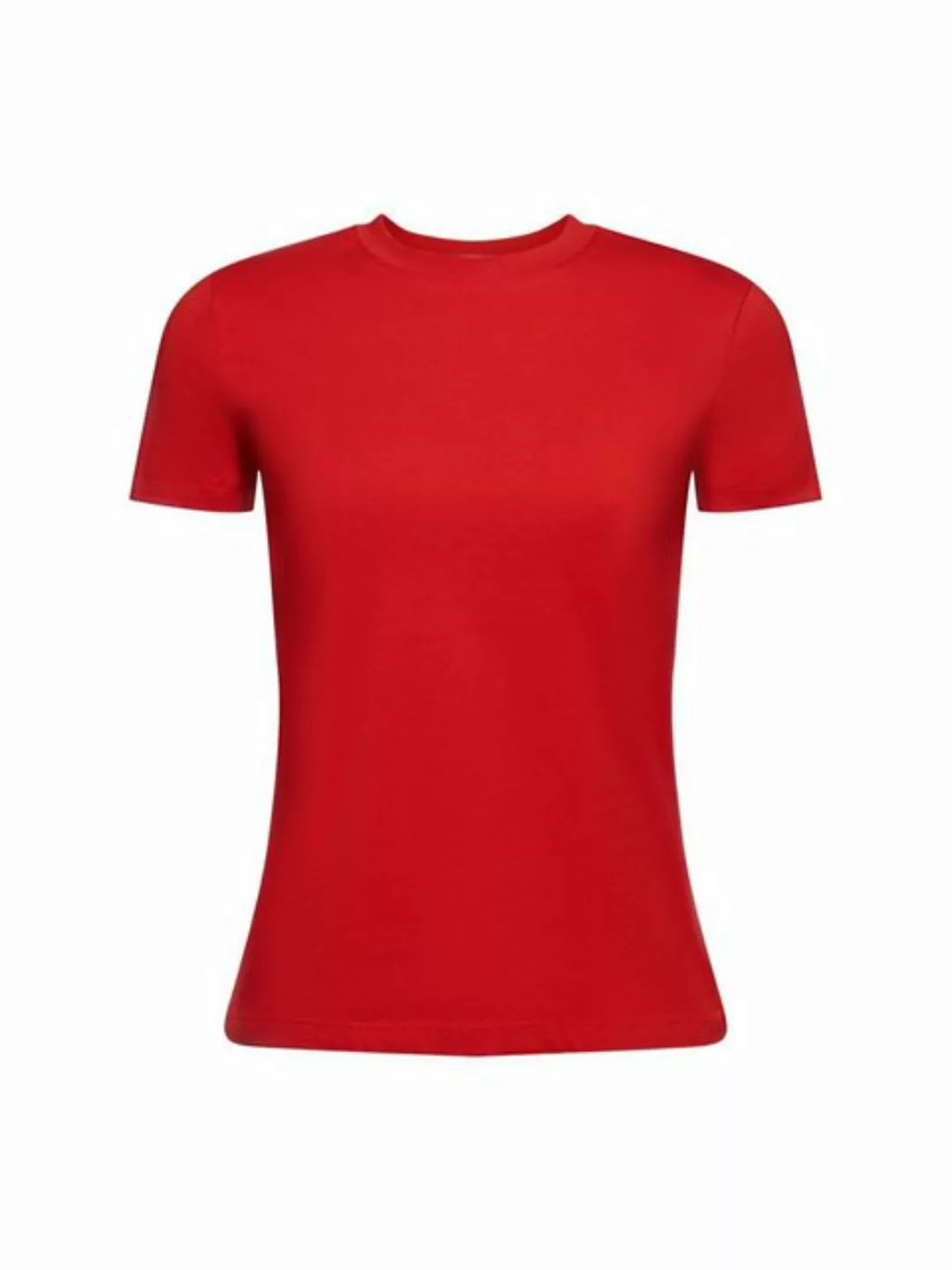 Esprit T-Shirt T-Shirt mit Rundhalsausschnitt (1-tlg) günstig online kaufen