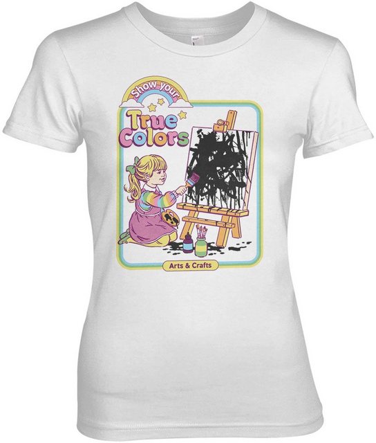 Steven Rhodes T-Shirt Show Your True Colors Girly Tee günstig online kaufen