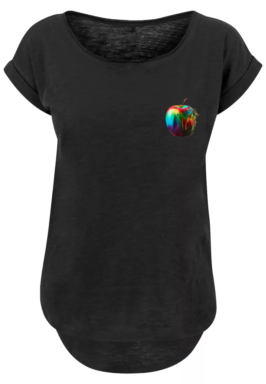 F4NT4STIC T-Shirt "Colorfood Collection - Rainbow Apple", Print günstig online kaufen