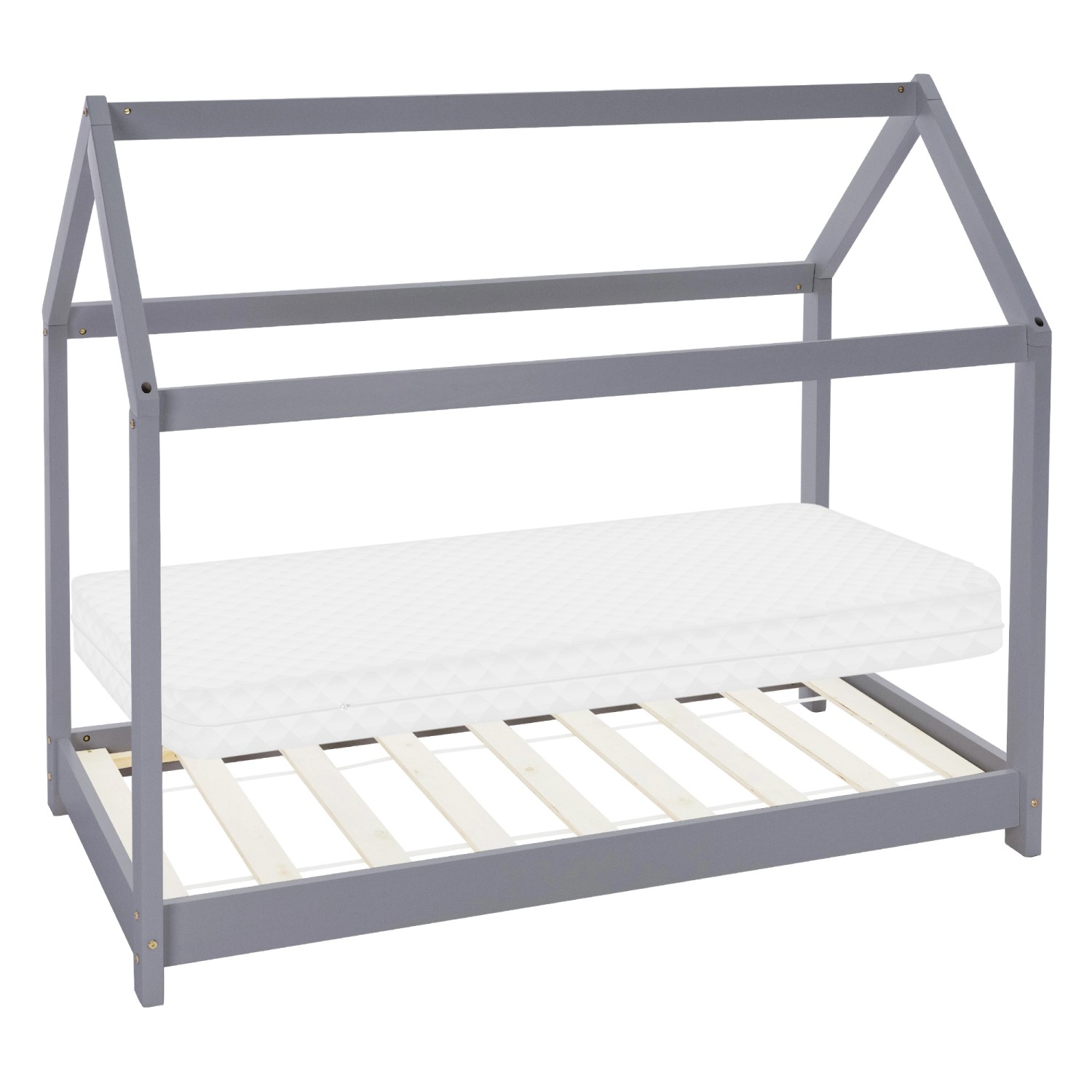 ML-DESIGN Spielbett Hausbett Kinderbett inkl. Lattenrost günstig online kaufen