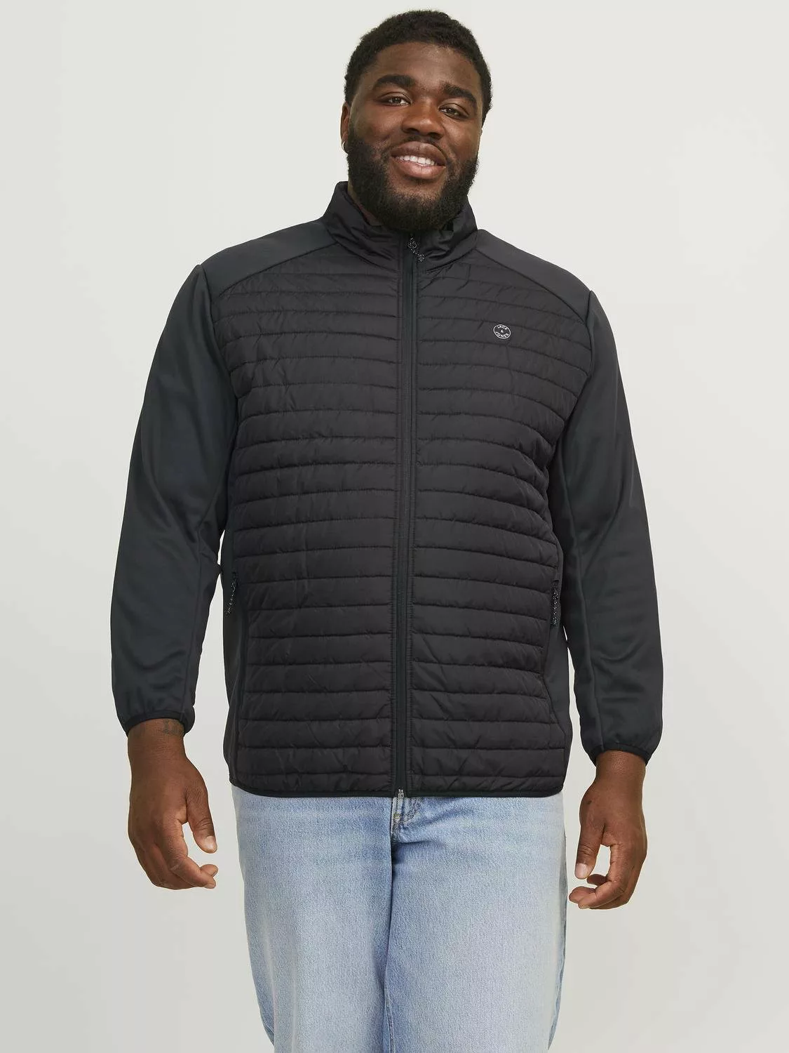 Jack & Jones PlusSize Hybridjacke "JJEMULTI QUILTED COLLAR NOOS PLS", mit K günstig online kaufen